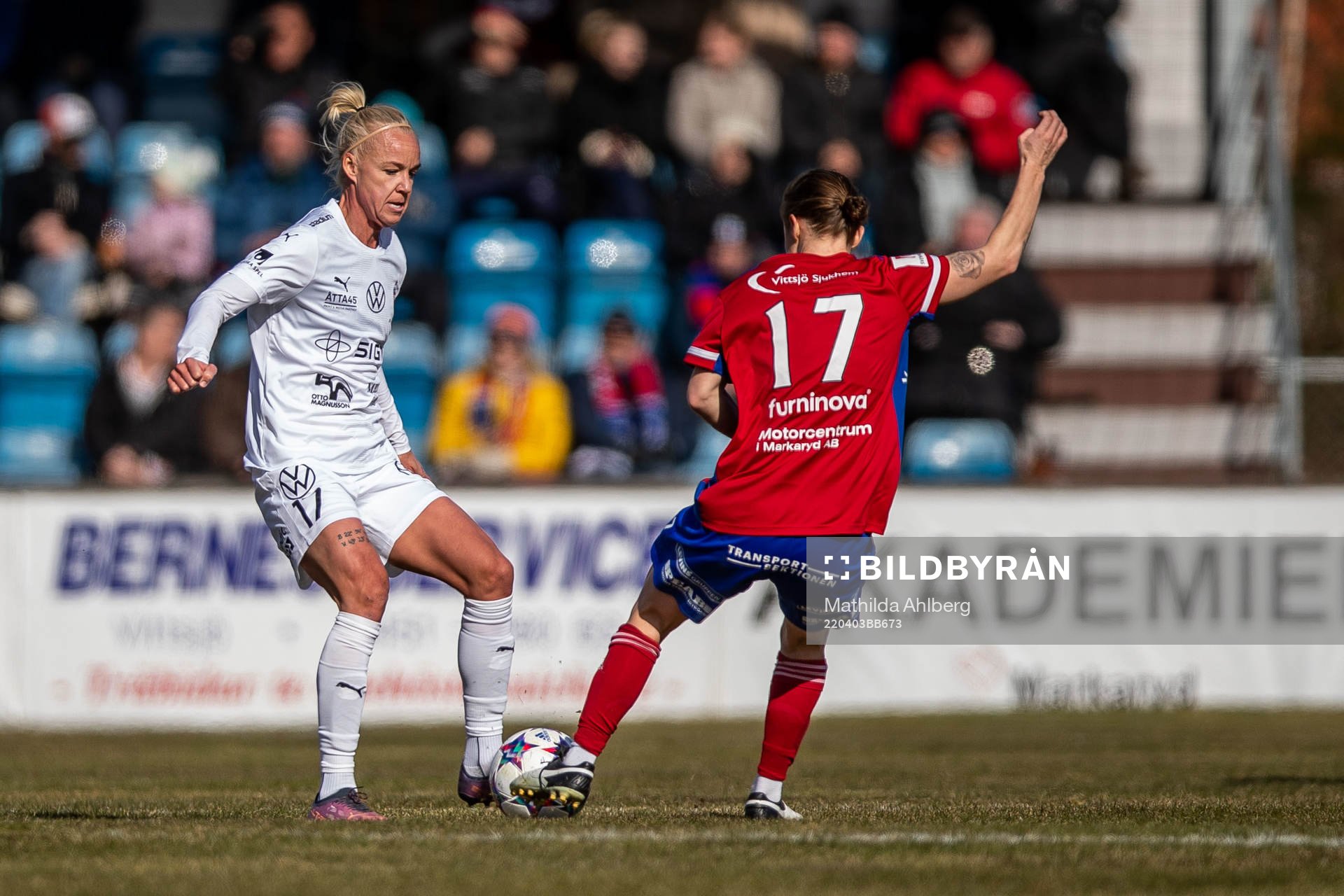 Rosengårds Caroline Seger och Vittsjös Kayla Adamek