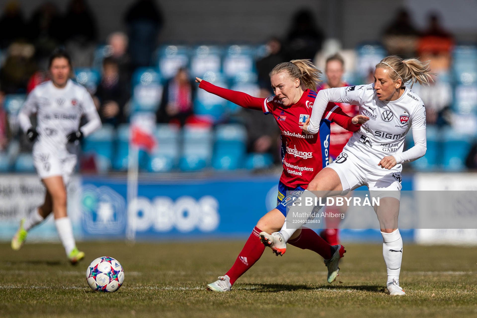 Vittsjös Jutta Rantala och Rosengårds Mia Persson