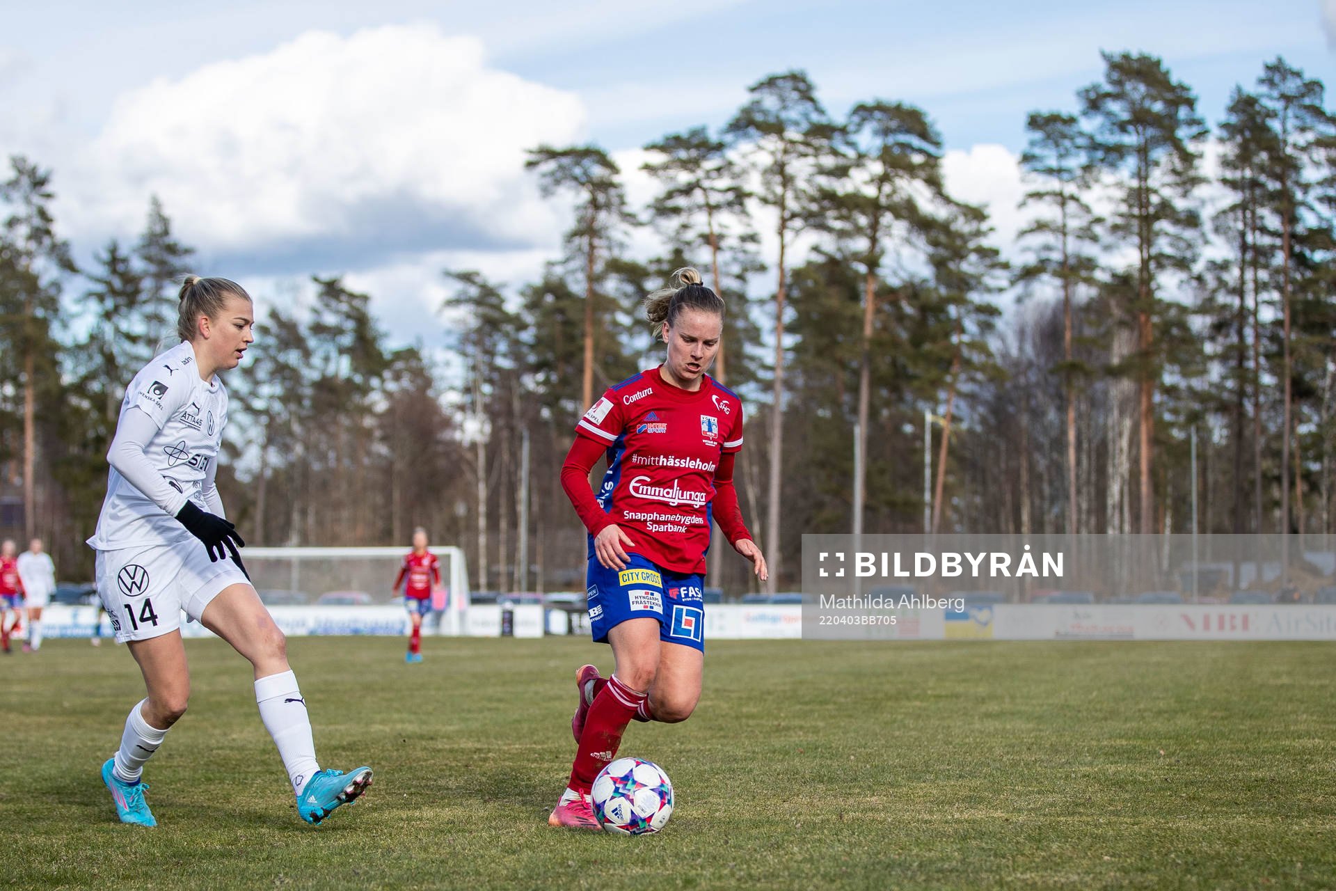 Rosengårds Charlotte Grant och Vittsjös Julia Tunturi