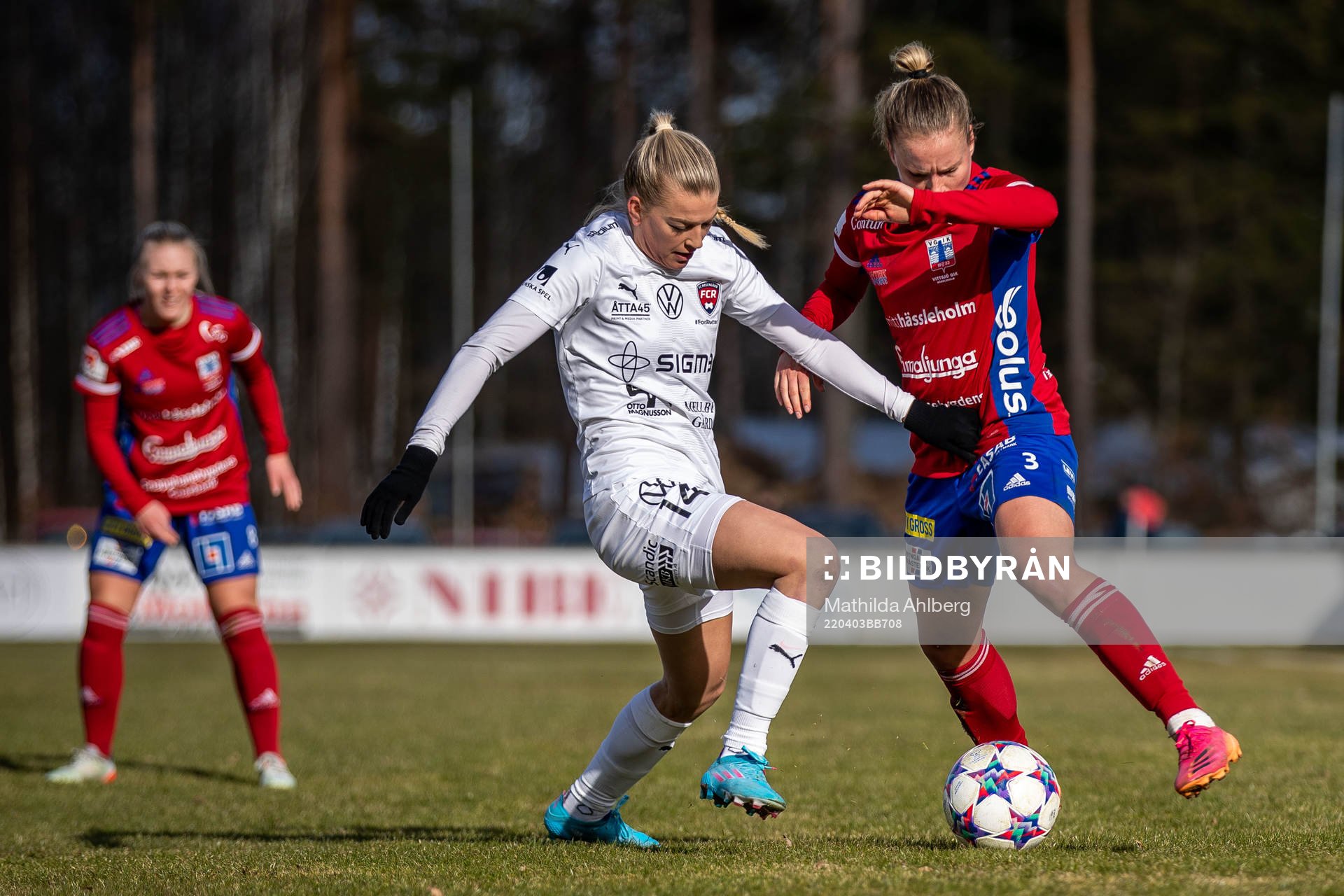Rosengårds Charlotte Grant och Vittsjös Julia Tunturi