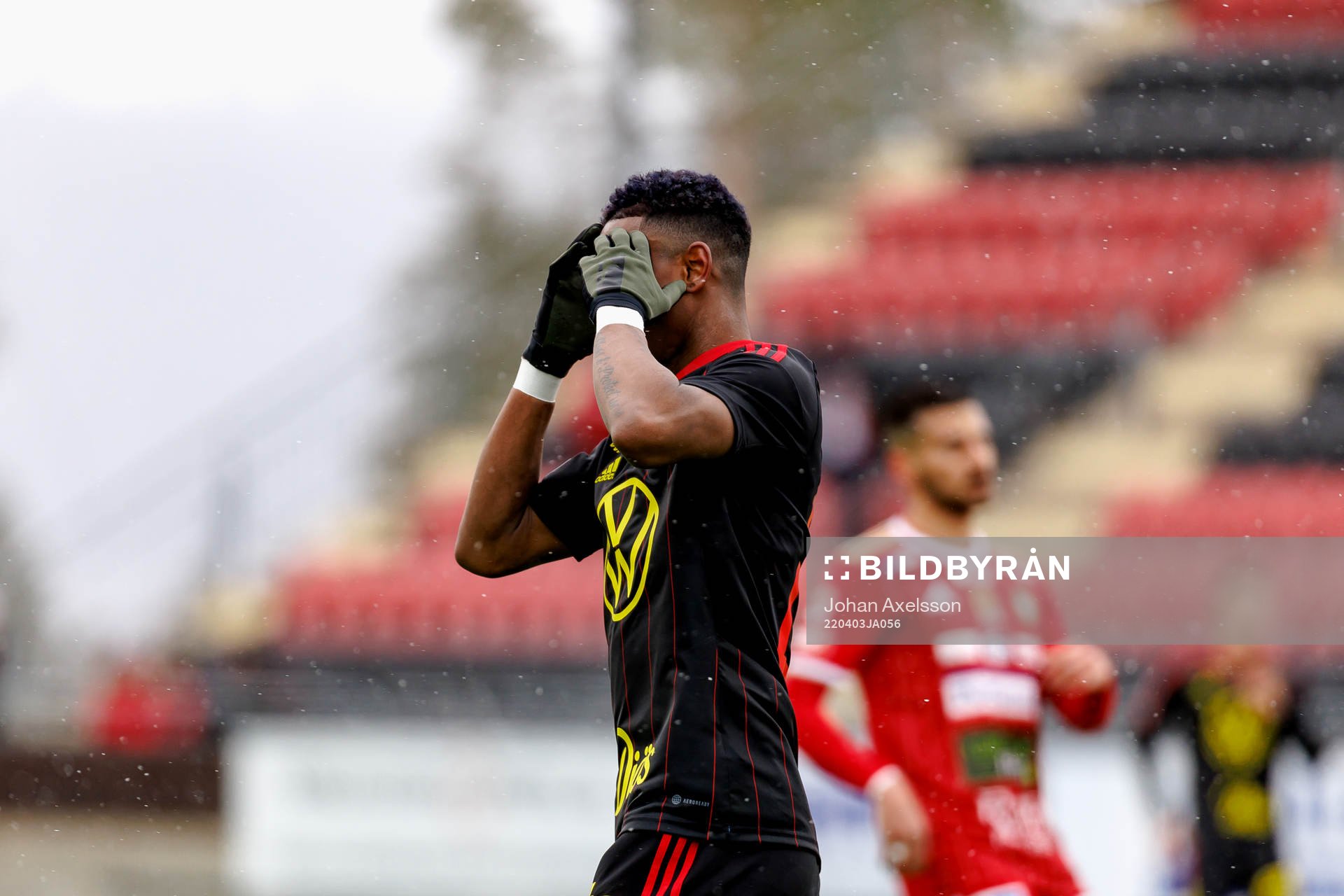 under fotbollsmatchen i Superettan mellan Östersund och