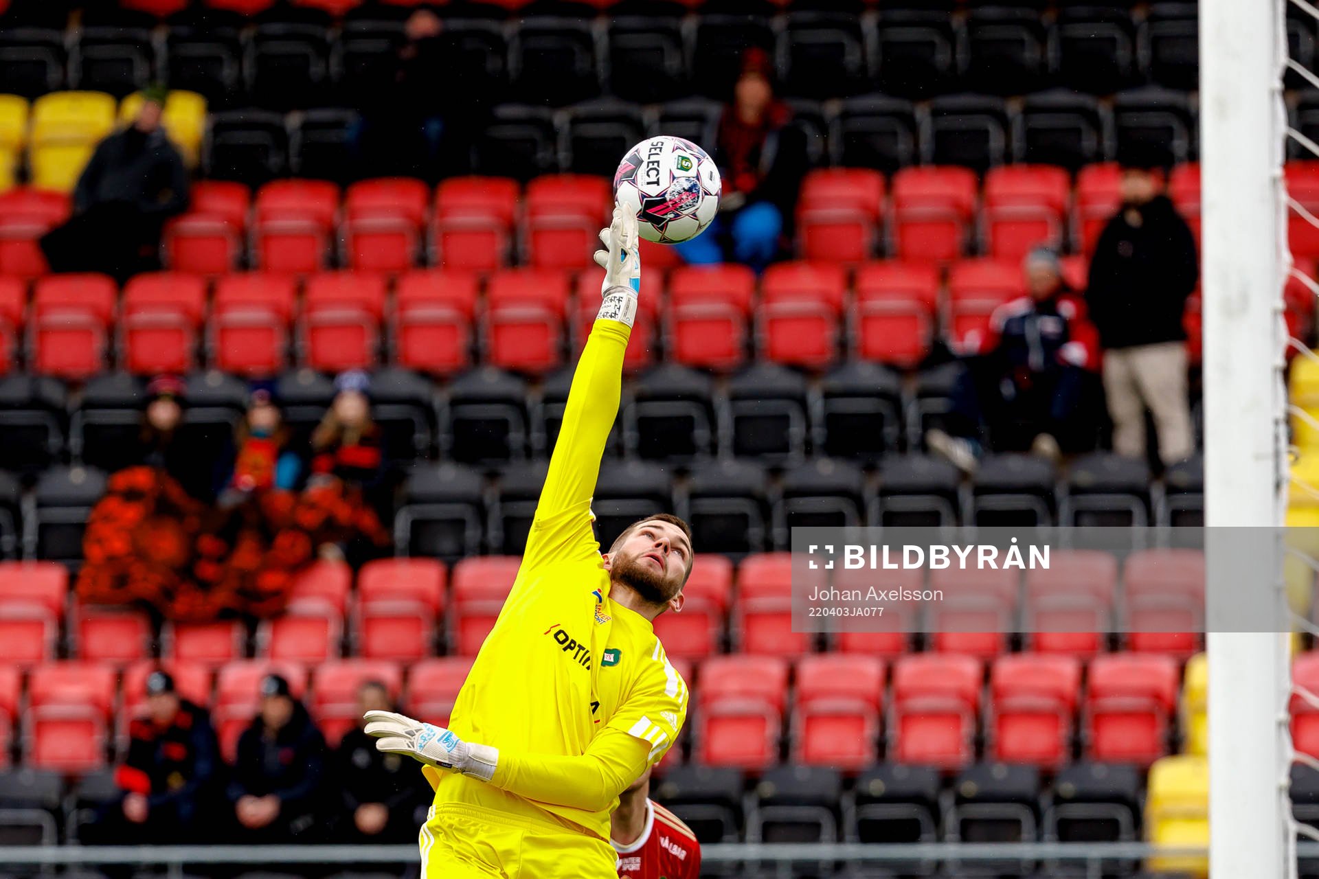 Skövdes målvakt Markus Fröjd