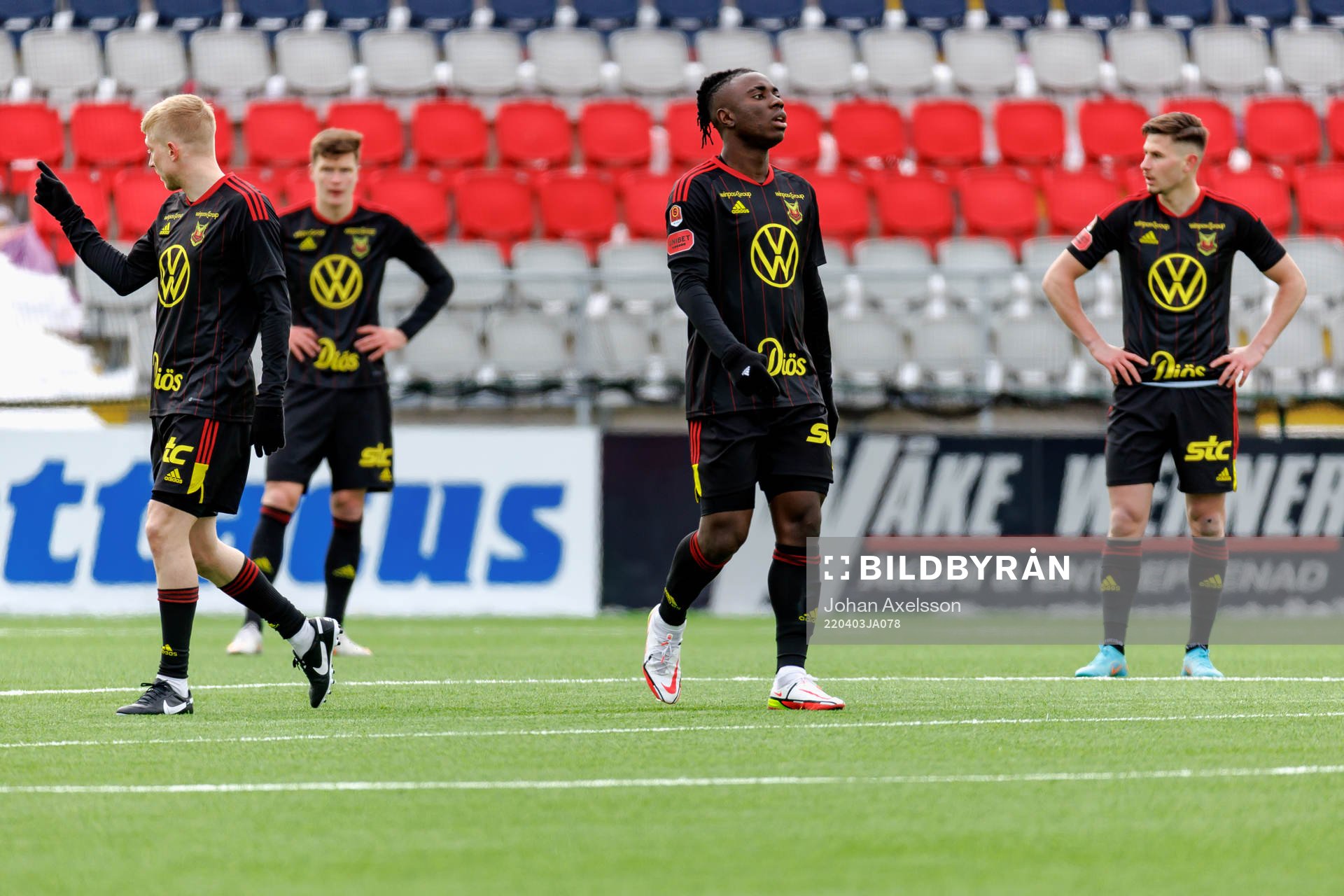 Östersunds Jordan Attah Kadiri  deppar