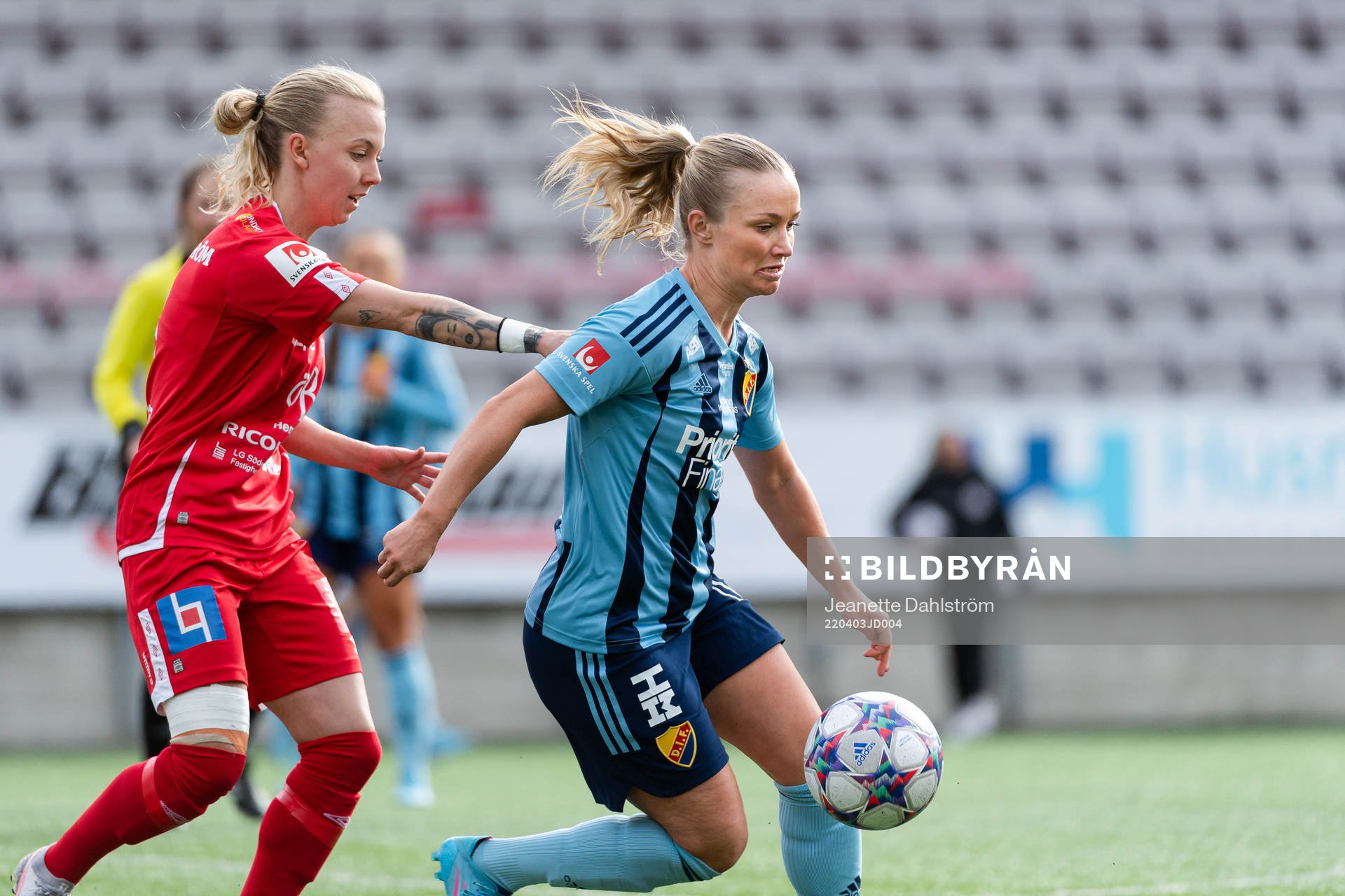 Örebros Nathalie Hoff Persson och Djurgårdens Tove