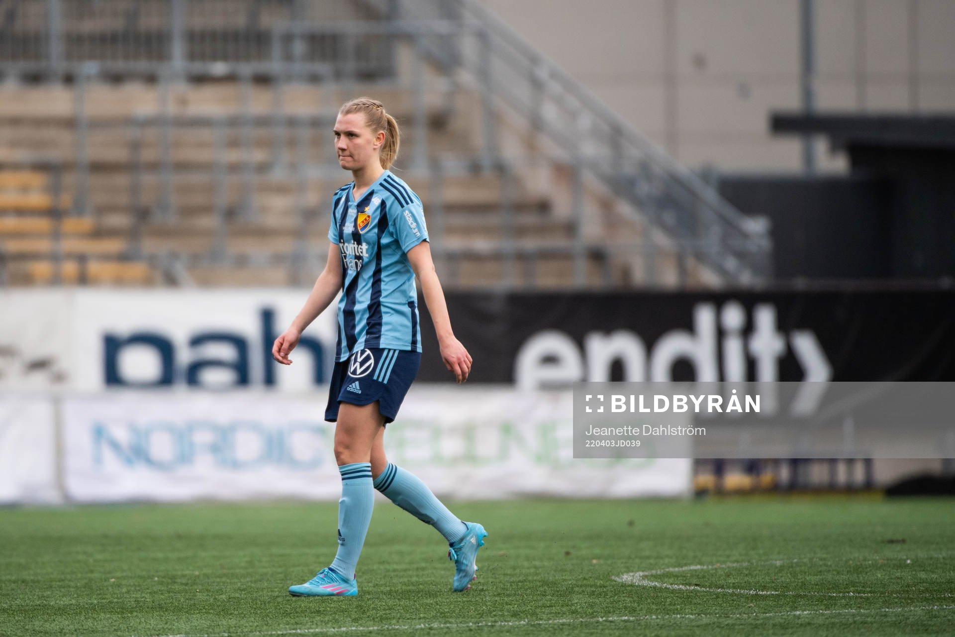 Djurgårdens Sara Olai deppar