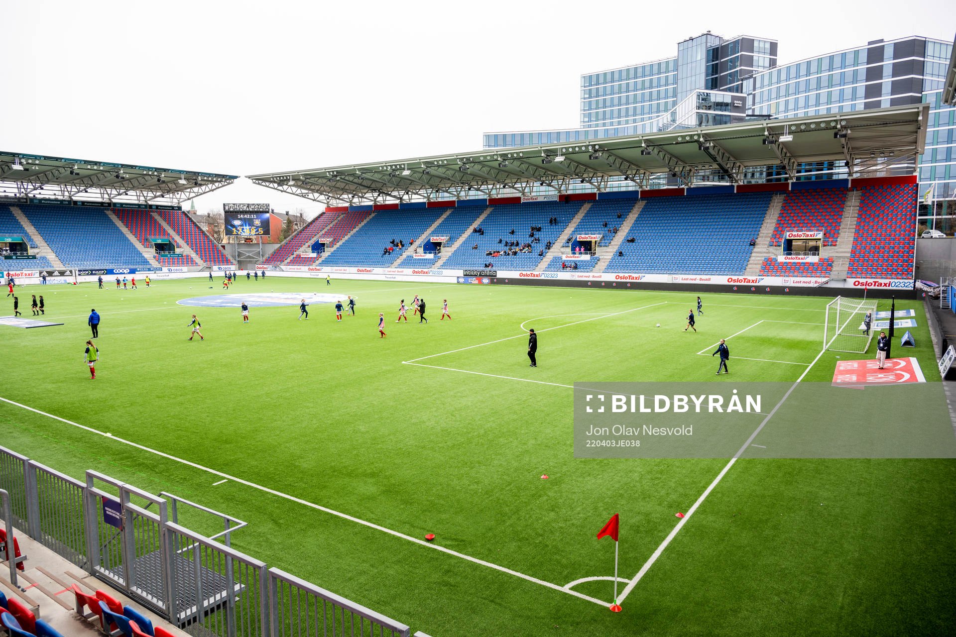 General interior view of Intility Arena