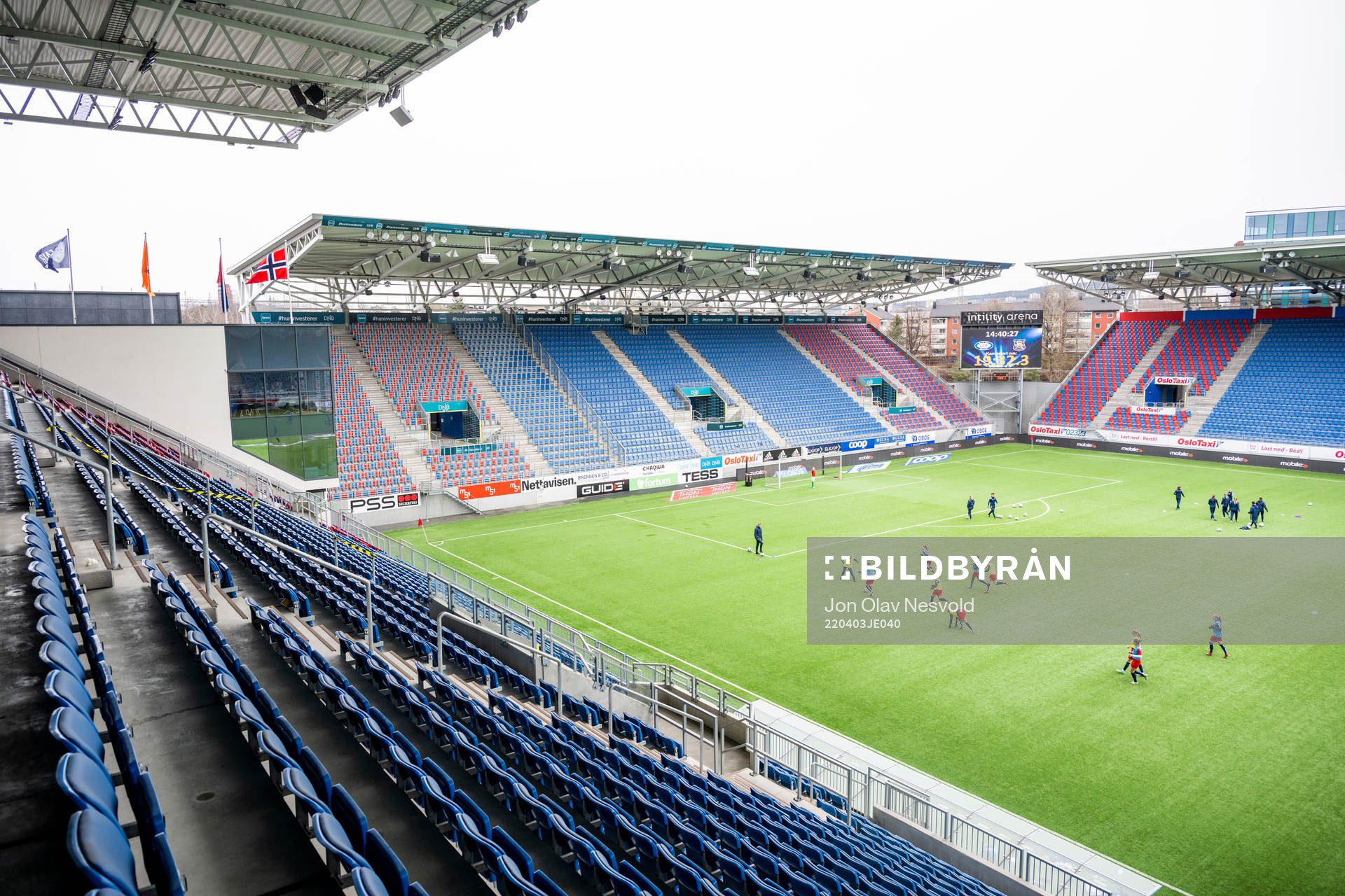 General interior view of Intility Arena