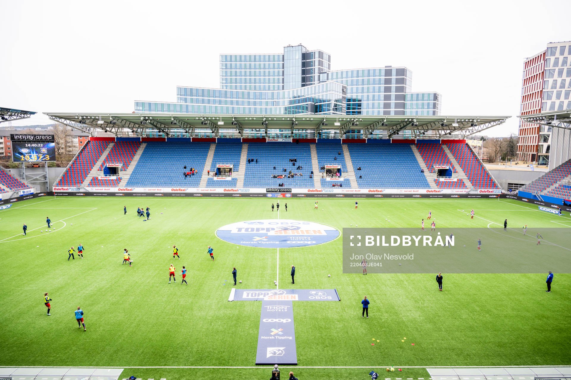 General interior view of Intility Arena