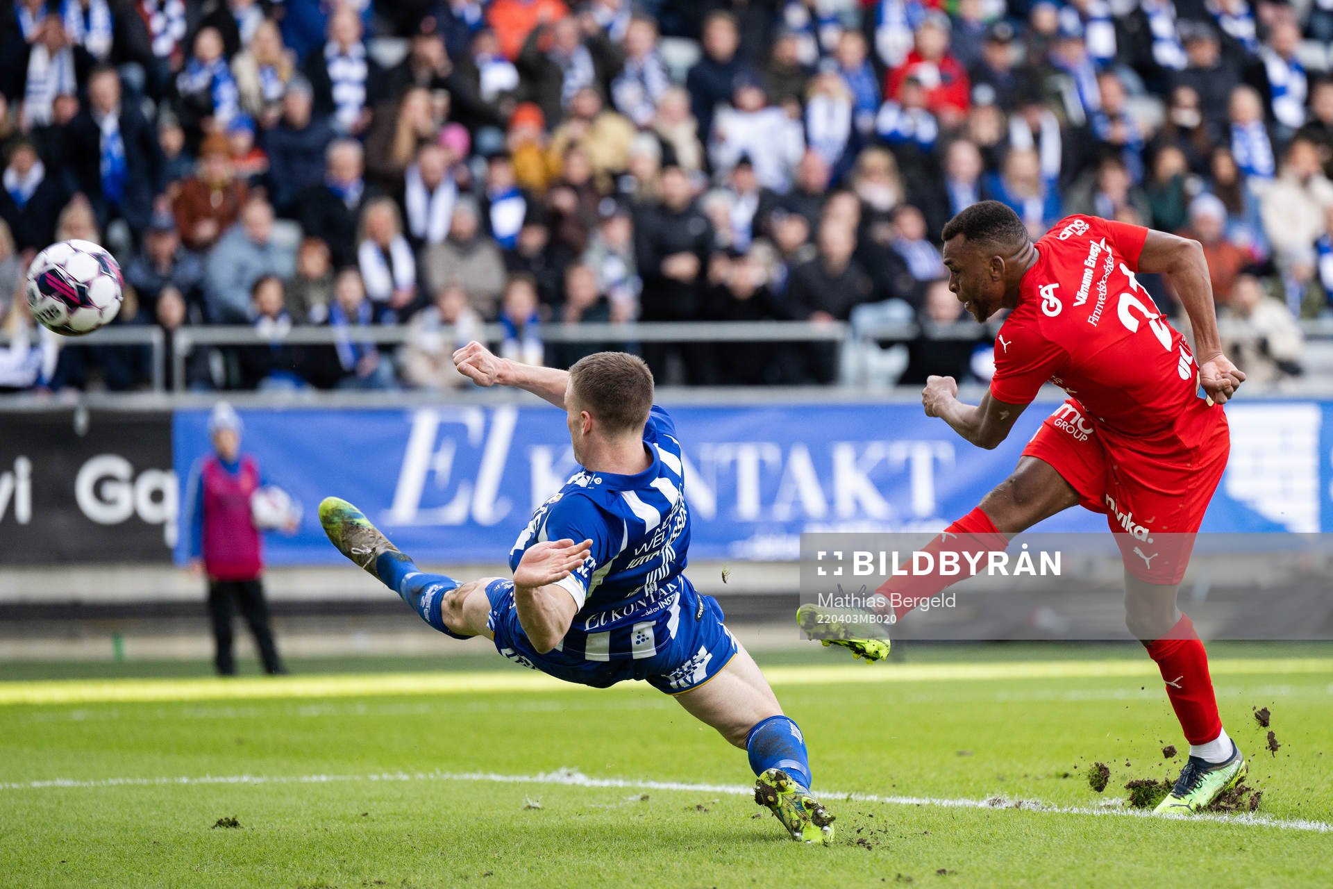 Värnamos Abdussalam Magashy gör 1-1