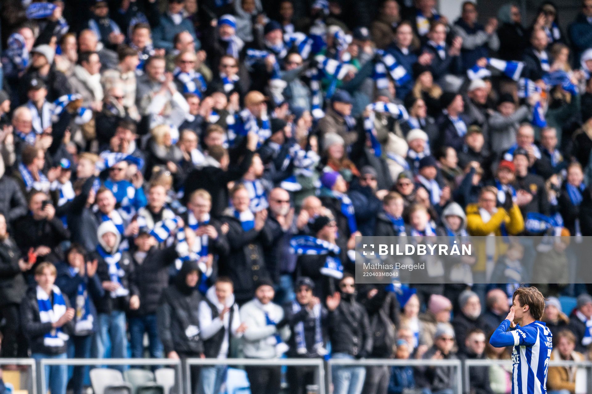 IFK Göteborgs Simon Thern jublar