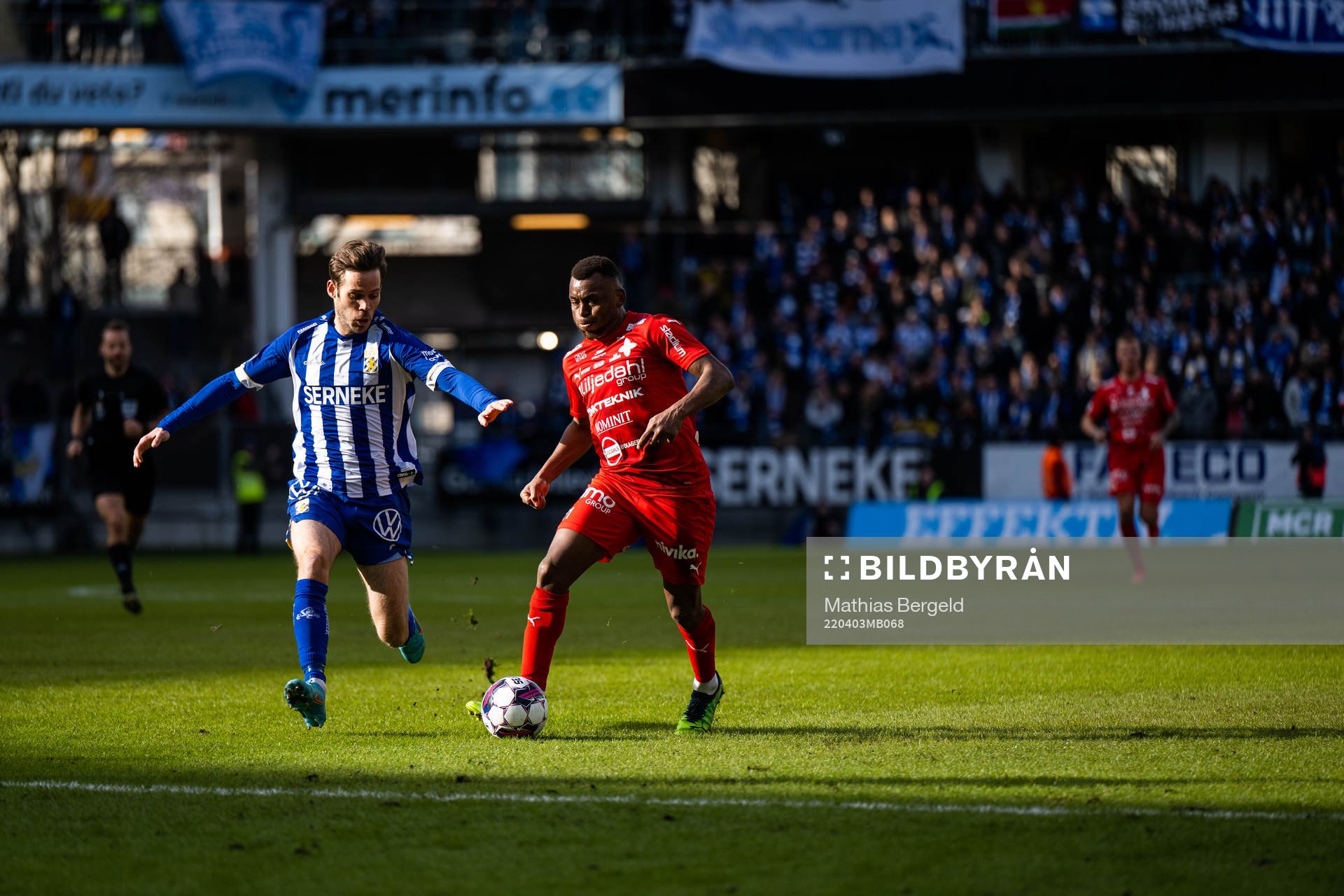 IFK Göteborgs Emil Salomonsson och Värnamos Abdussalam
