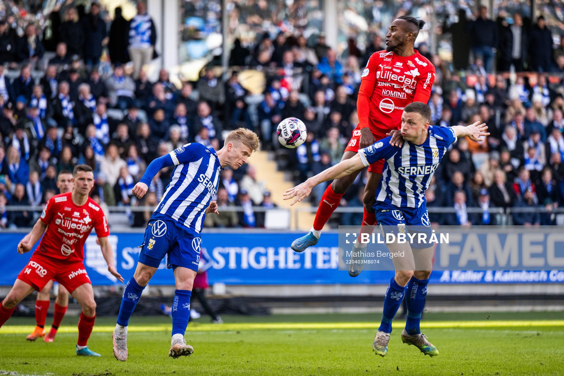 IFK Göteborgs Oscar Wendt och Carl Johansson