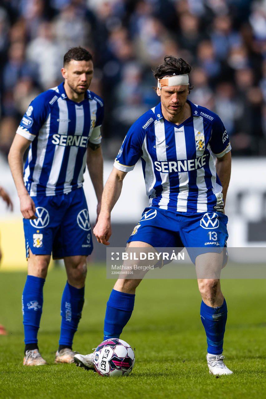 IFK Göteborgs Marcus Berg och Gustav Svensson