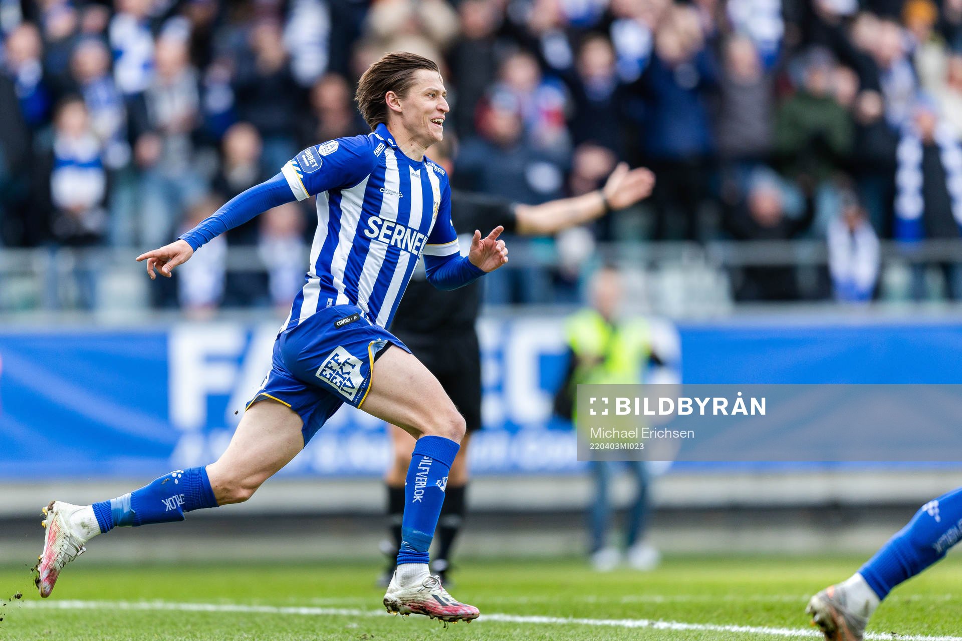 IFK Göteborgs Simon Thern jublar