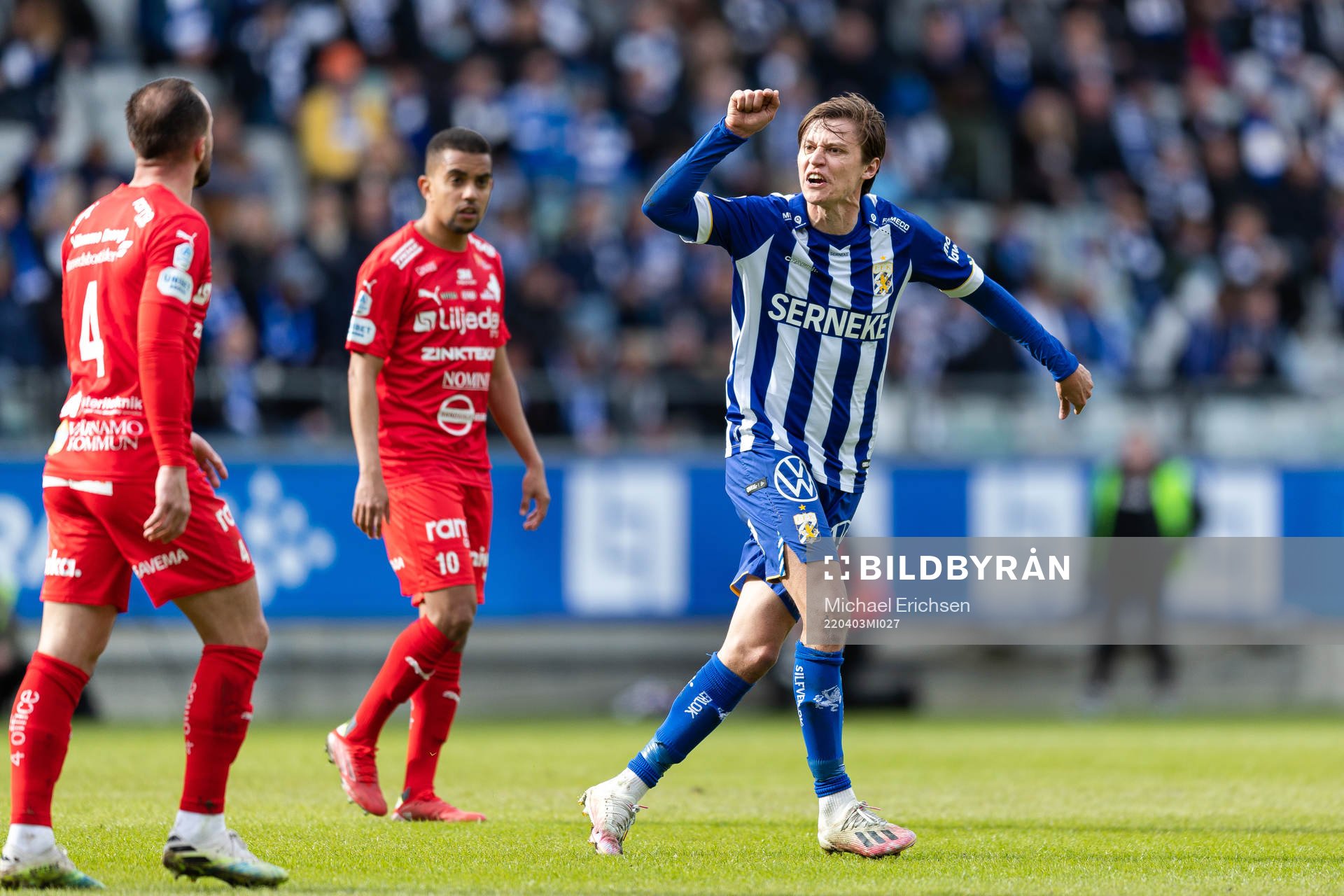 Värnamos Evaldo Nascimento Lamaur Neto och IFK Göteborgs