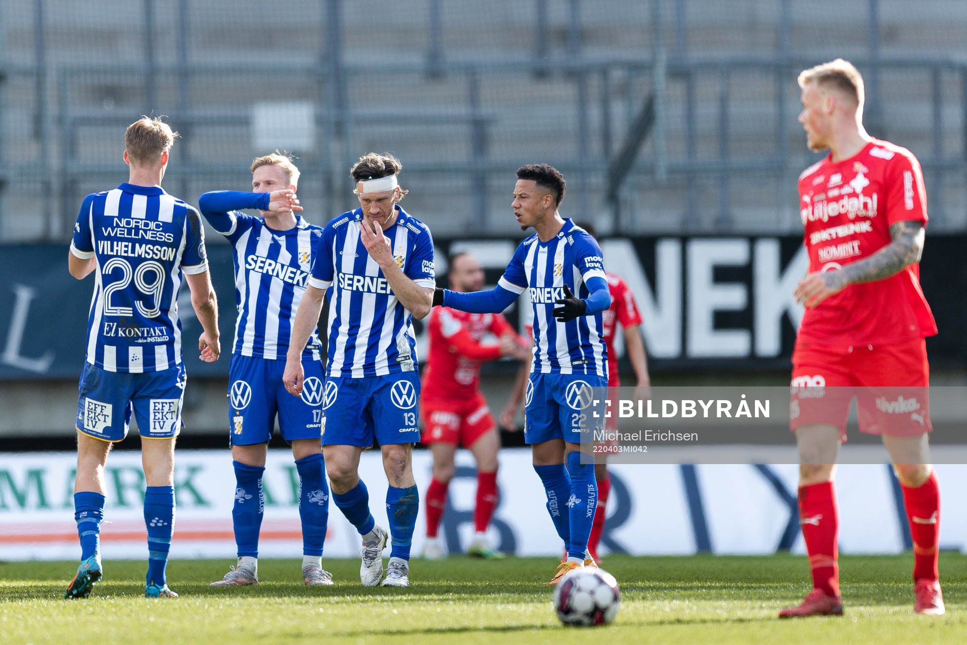 IFK Göteborgs Gustav Svensson , Oscar Wendt, Gustav