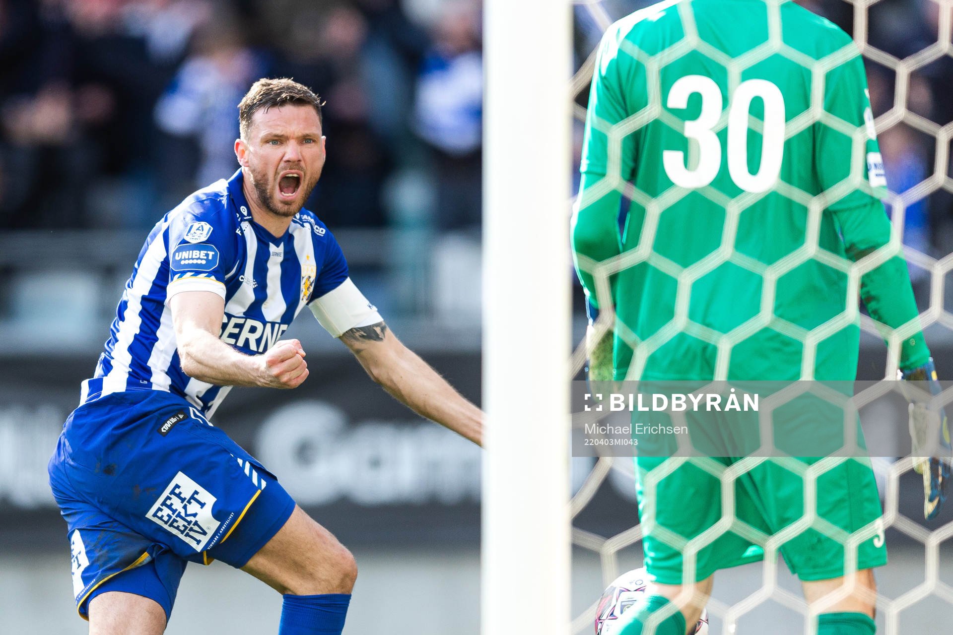 IFK Göteborgs Marcus Berg jublar