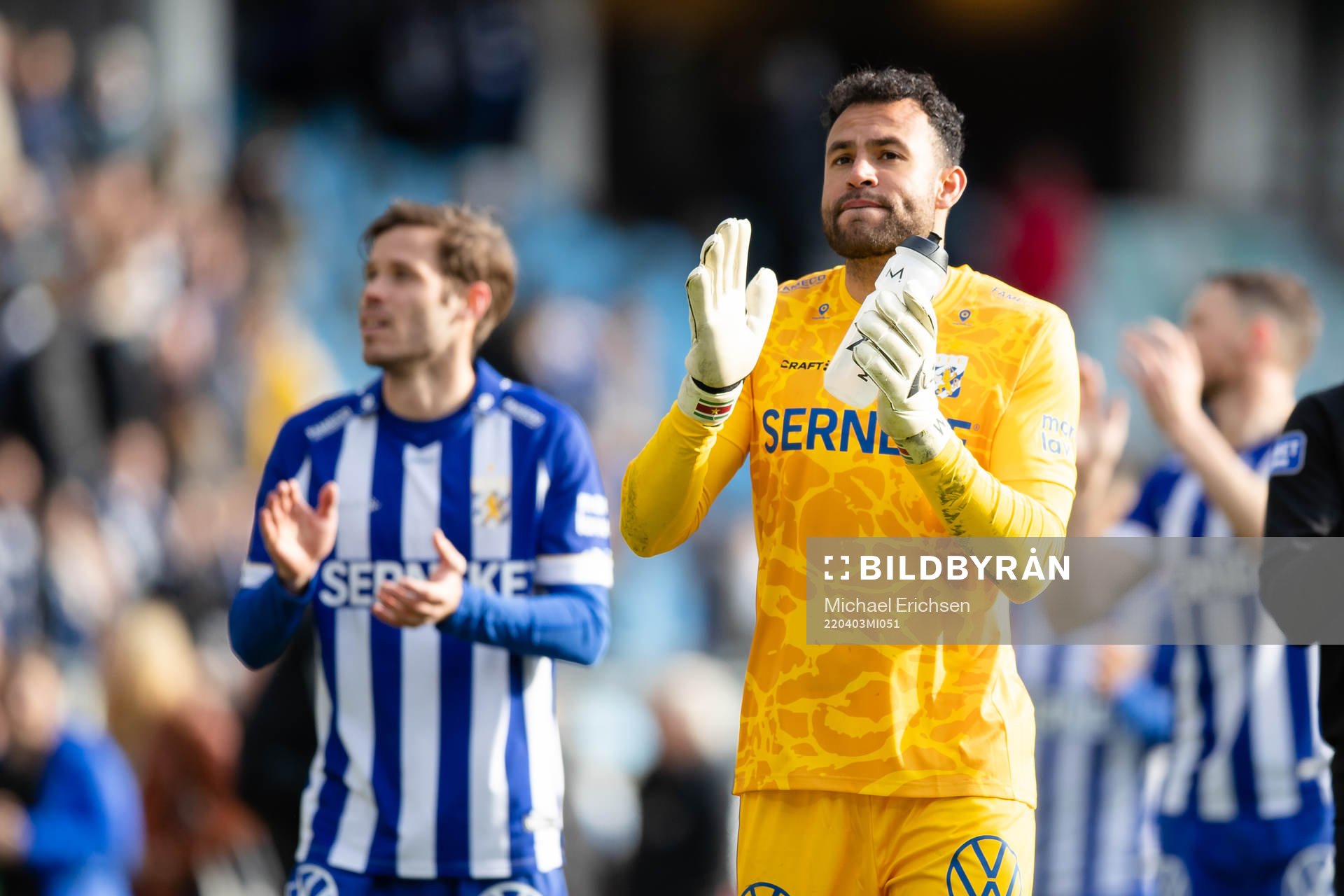 IFK Göteborgs målvakt Warner Hahn
