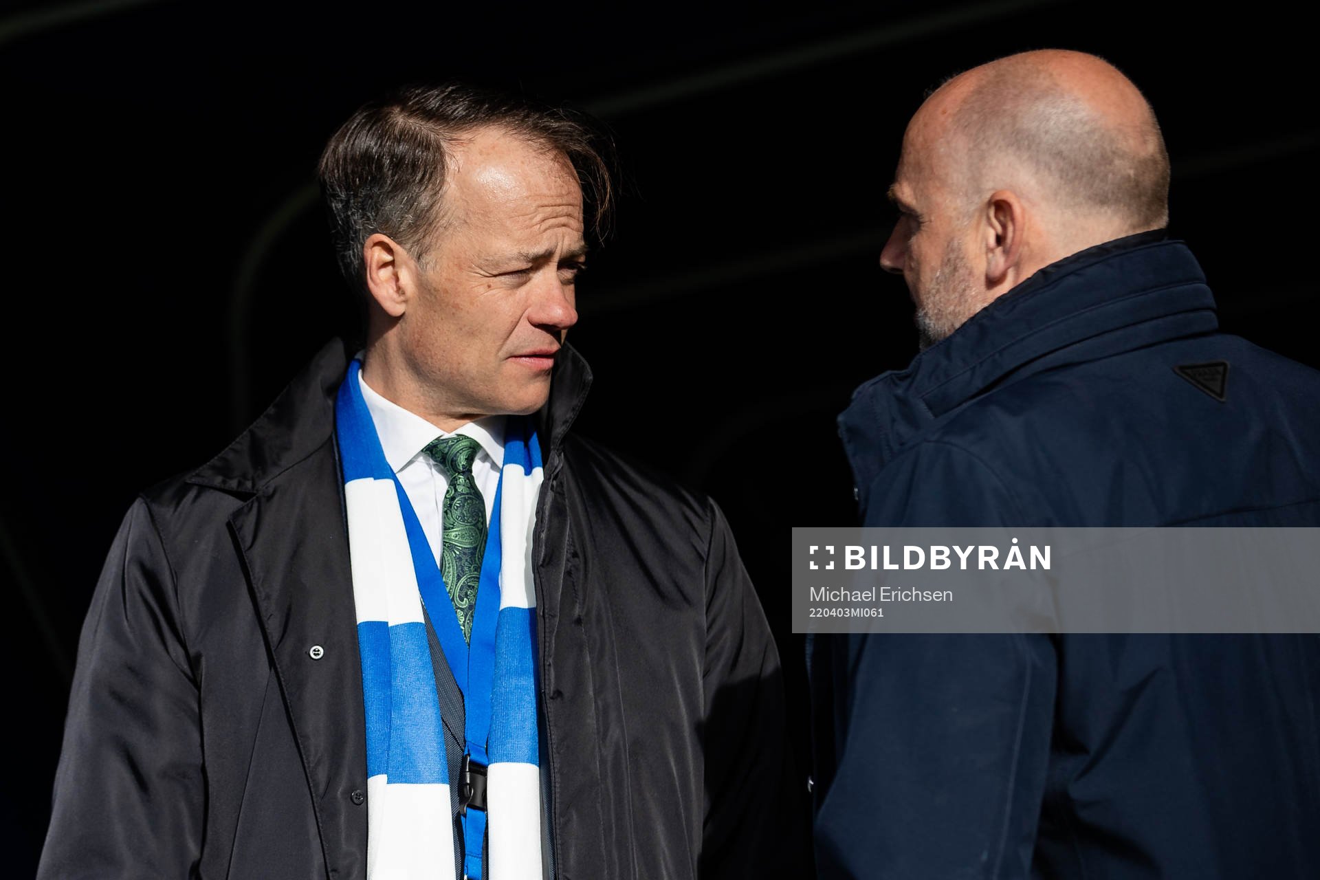 IFK Göteborgs ordförande Richard Berkling och