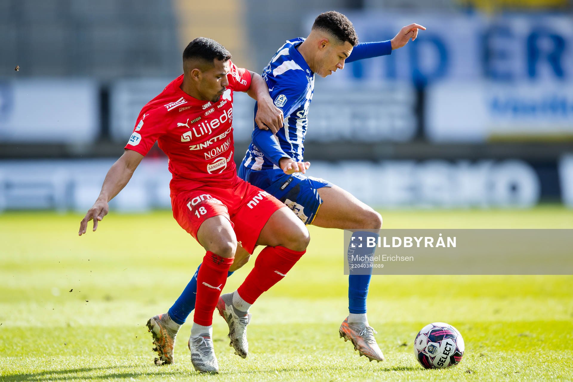 Värnamos Wenderson Oliveira do Nascimento och IFK
