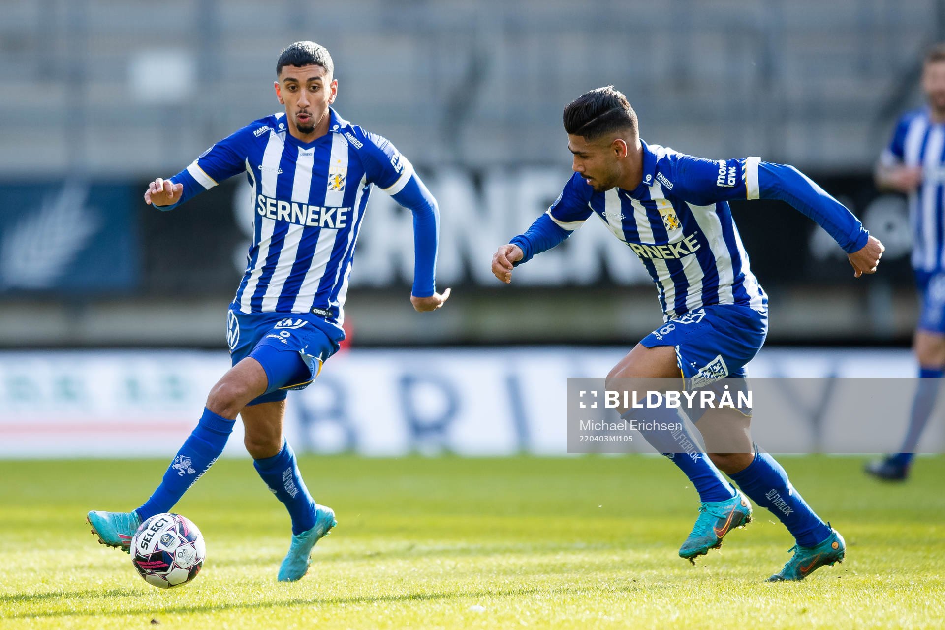 IFK Göteborgs Amir Al-Ammari och Hosam Aiesh