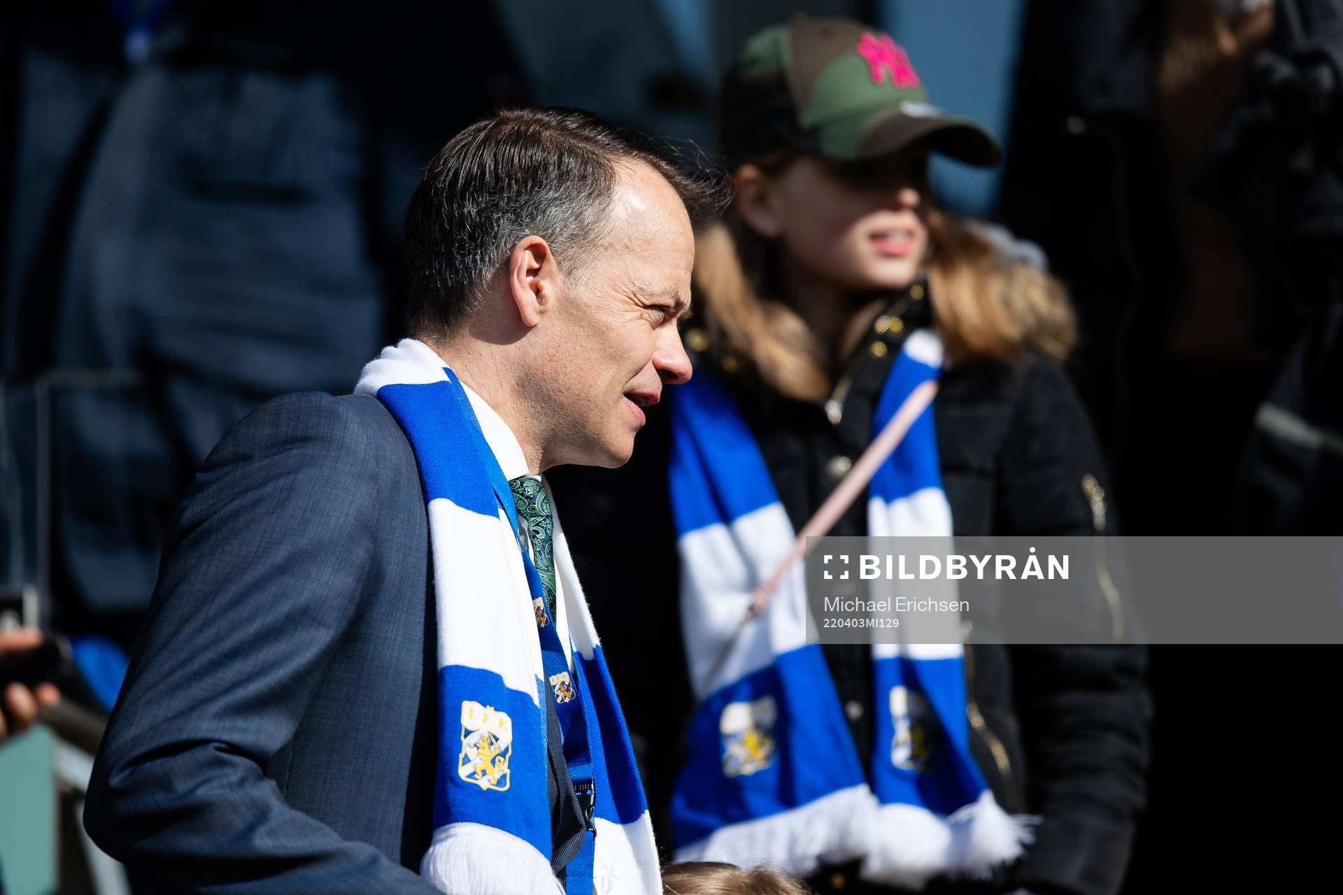 IFK Göteborgs ordförande Richard Berkling innan