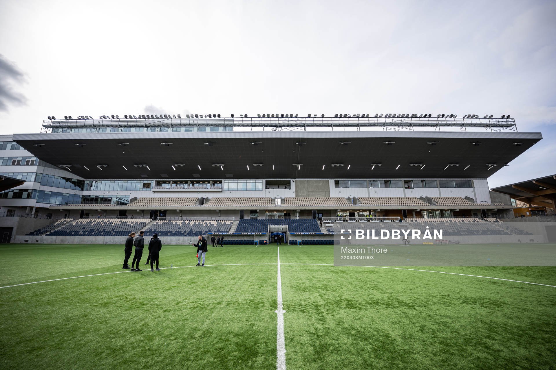Vy över Studenternas IP