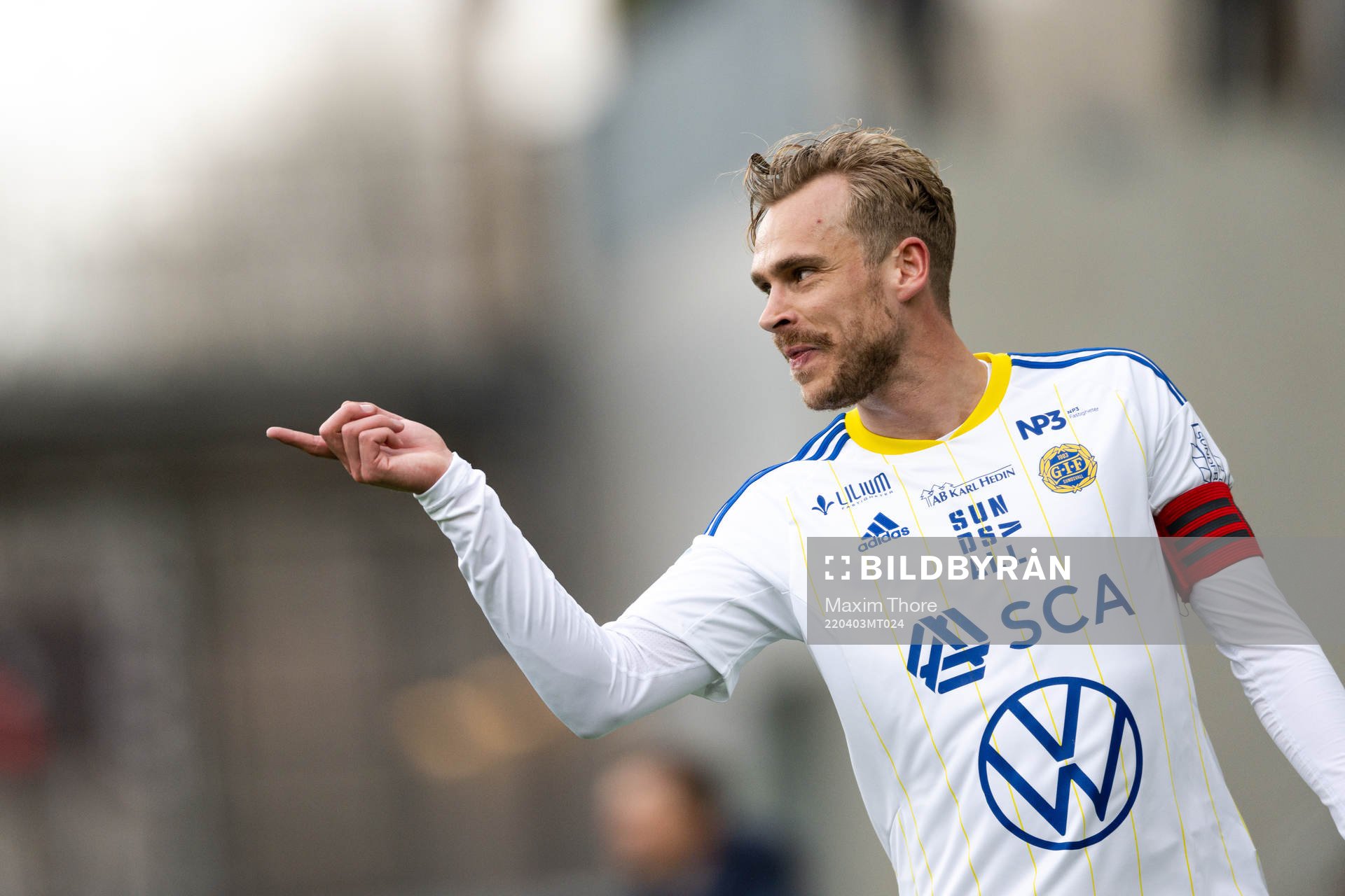 Sundsvalls Pontus Engblom reagerar