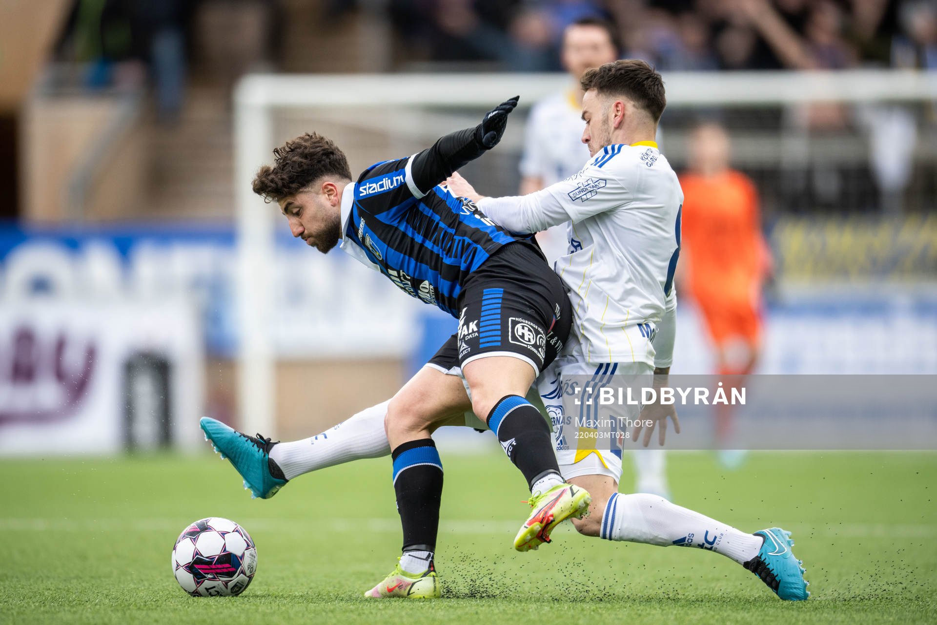 Sirius Moustafa Zeidan och Sundsvalls Pontus Silfwer