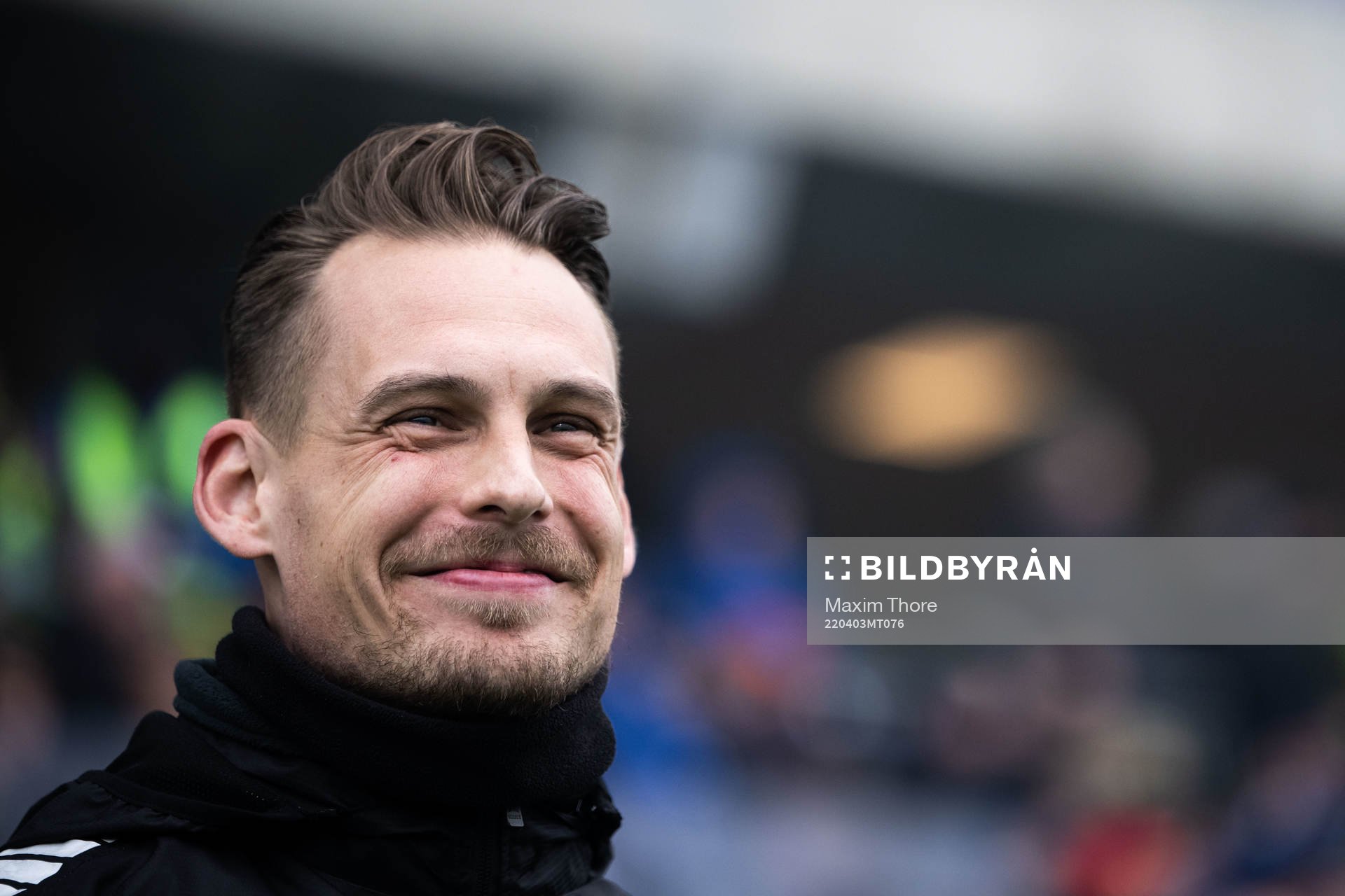 Sirius tränare Daniel Bäckström