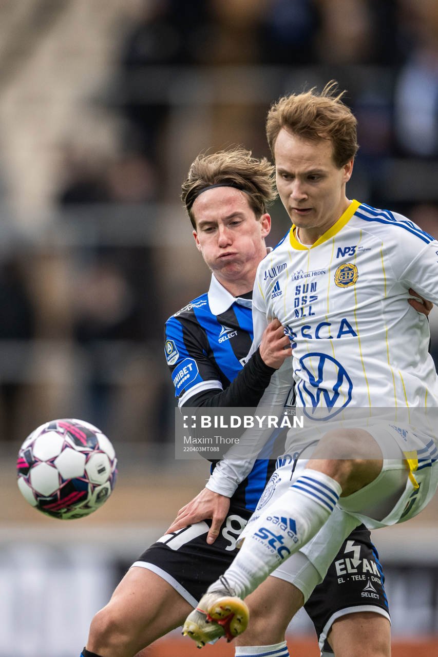 Sirius Johan Karlsson och Sundsvalls Saku Ylätupa