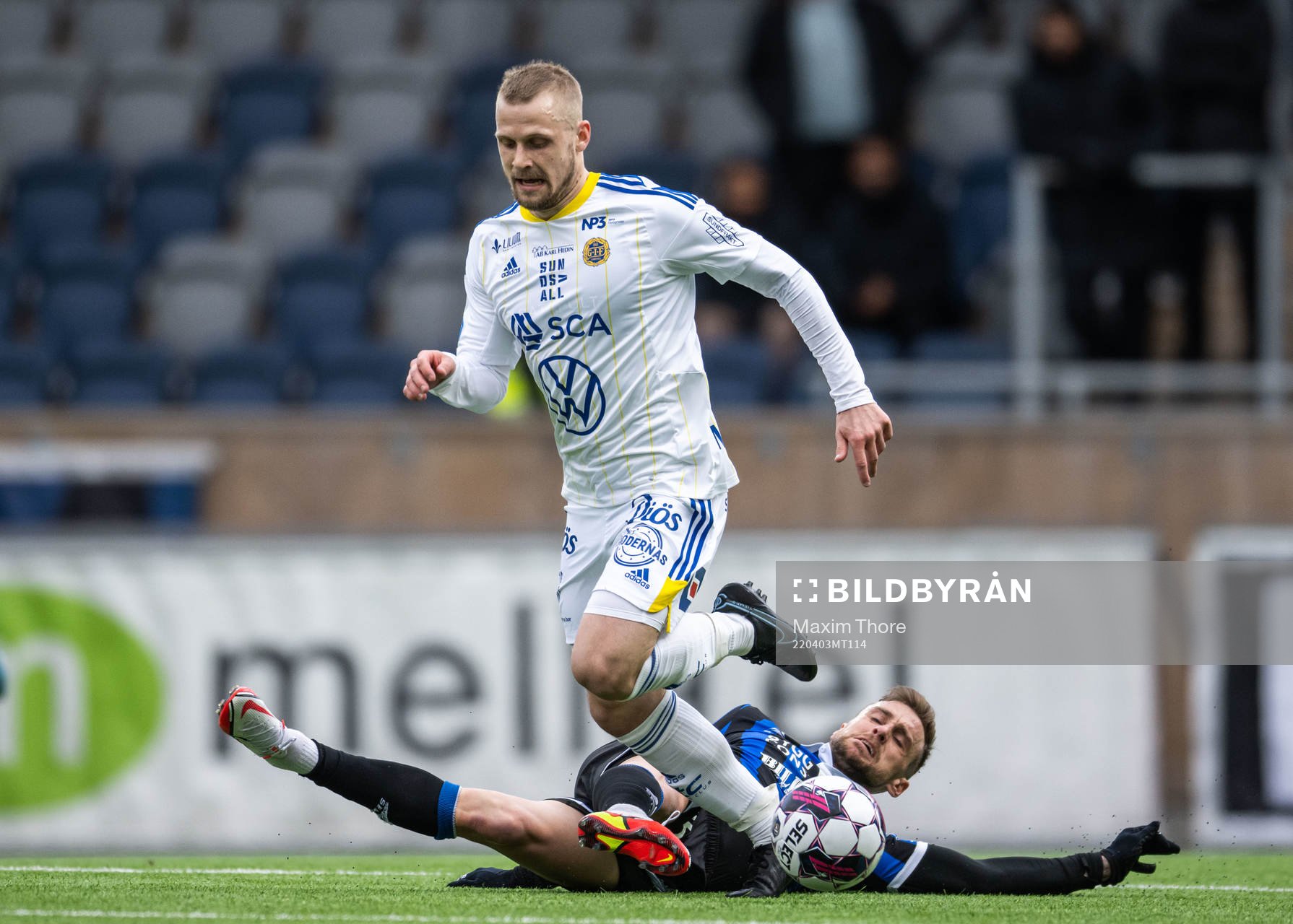 Sirius Filip Rogic och Sundsvalls Erik Andersson