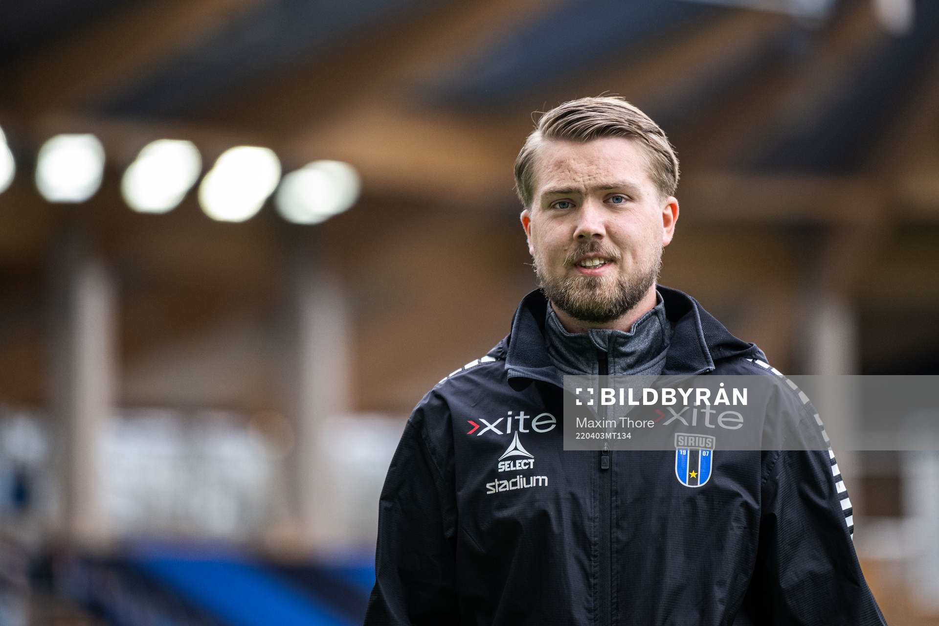 Sirius assisterande tränare Theodor Olsson