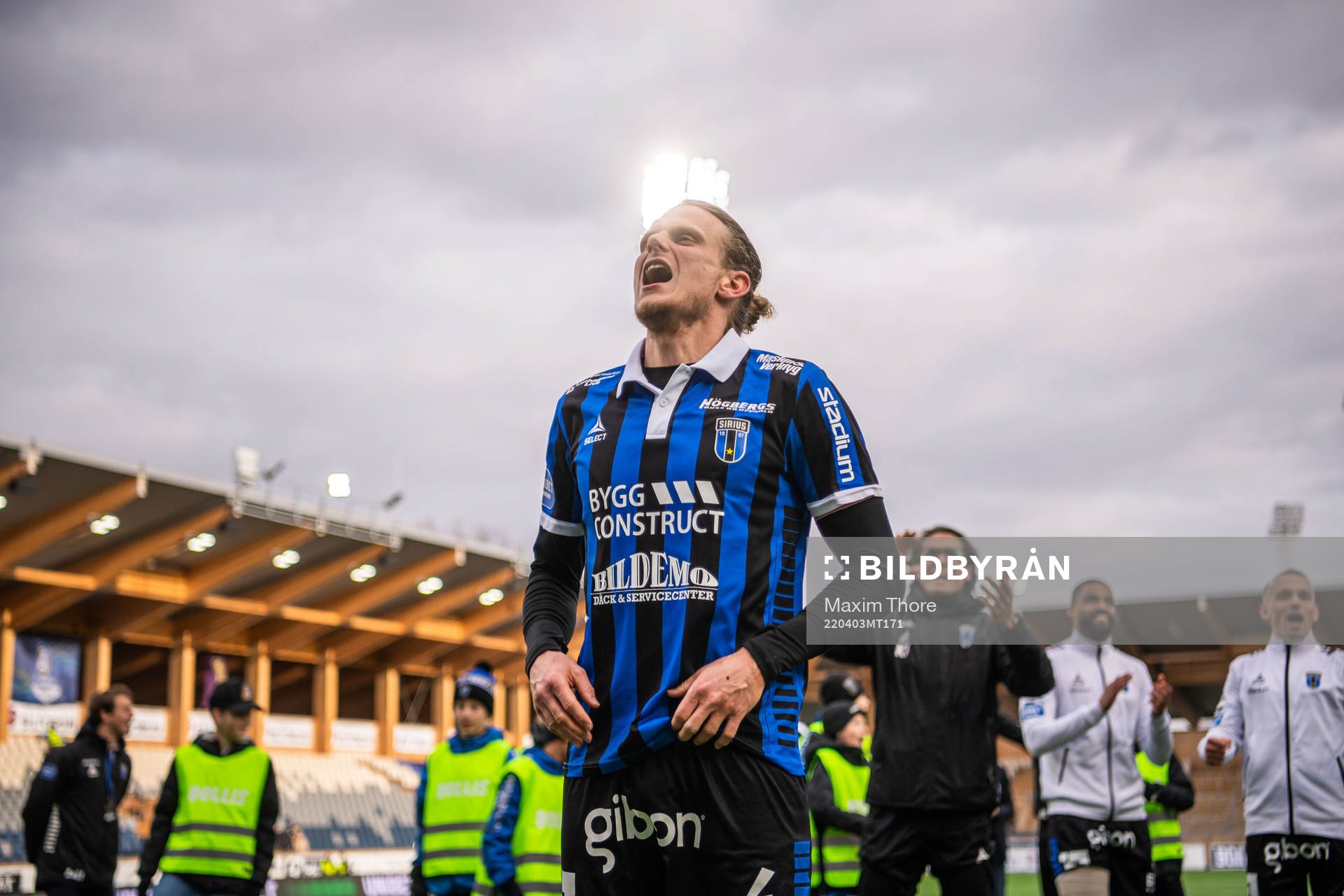 Sirius Tim Björkström jublar