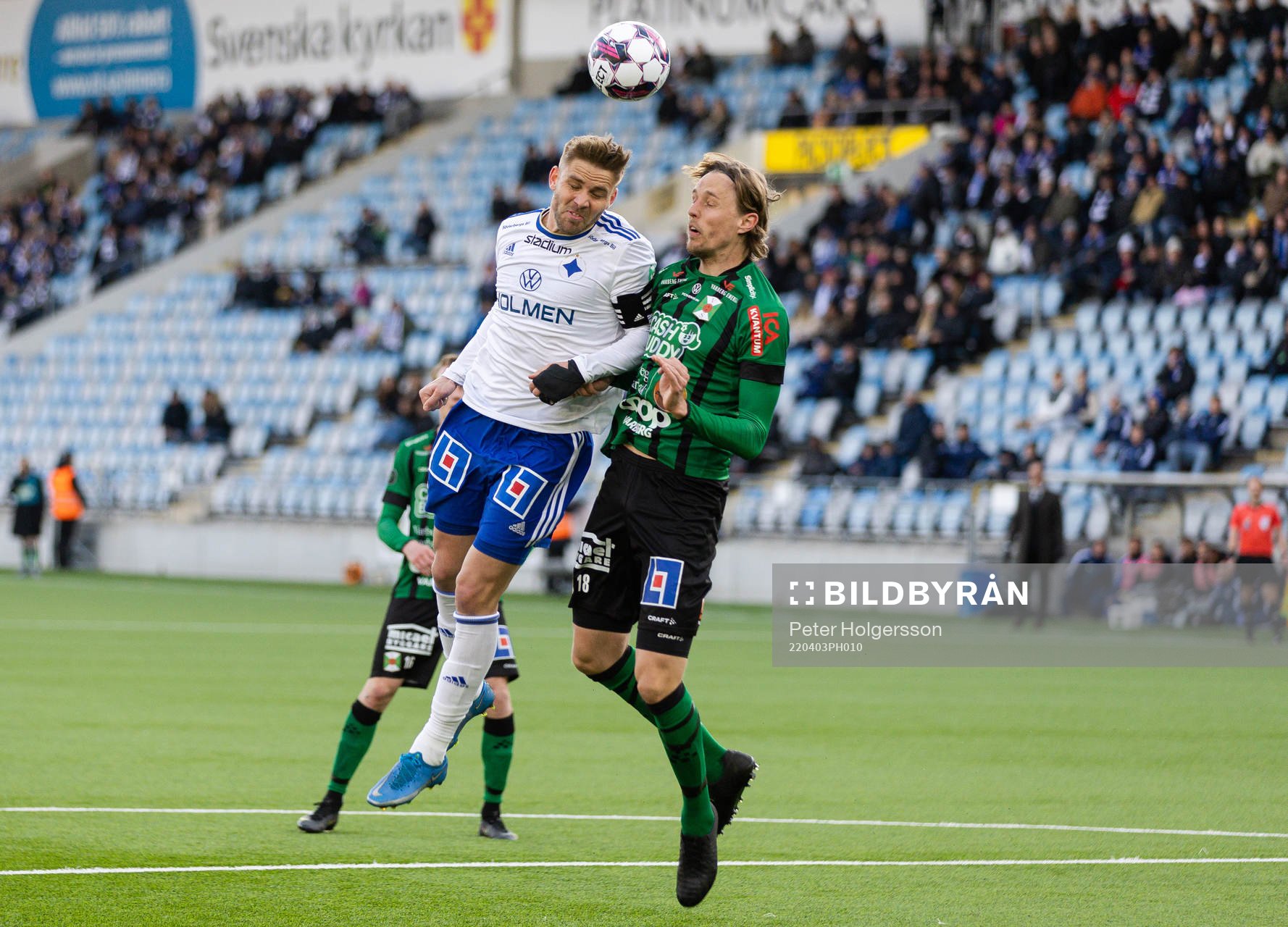 IFK Norrköpings Christoffer Nyman och Varbergs Joakim
