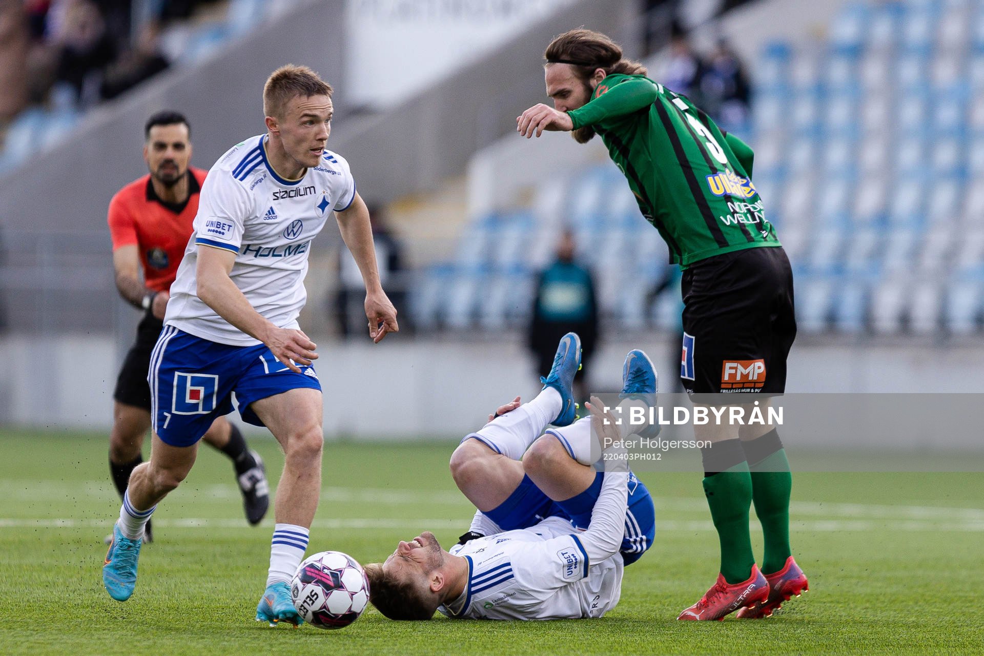IFK Norrköpings Jacob Ortmark och Christoffer Nyman i en