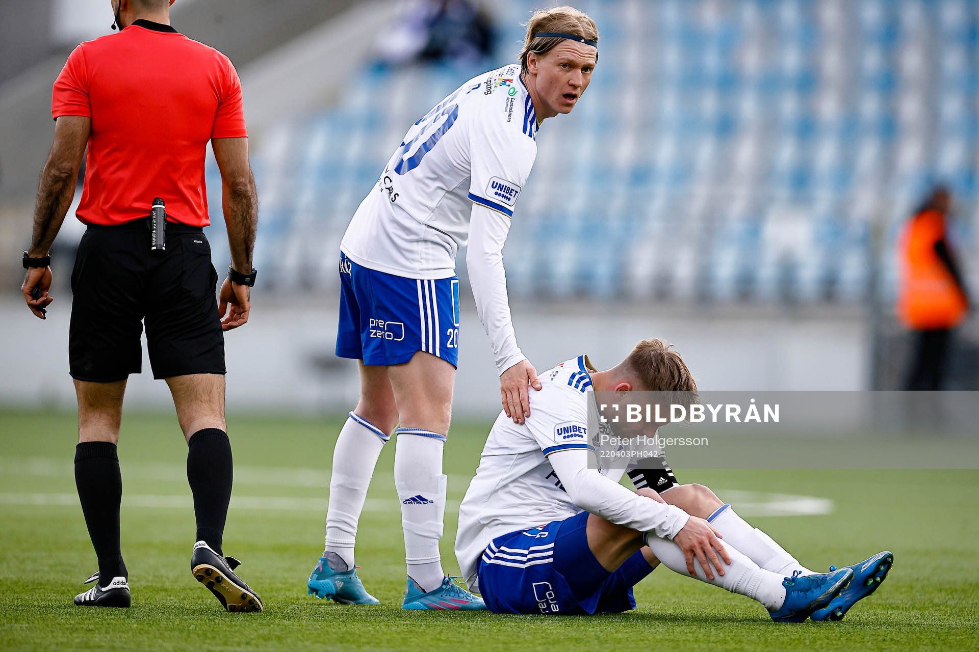 IFK Norrköpings Daniel Fritz Eid och Christoffer Nyman