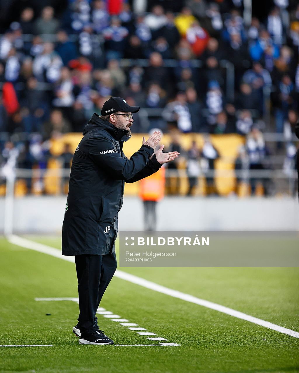 Varbergs tränare Joakim Persson
