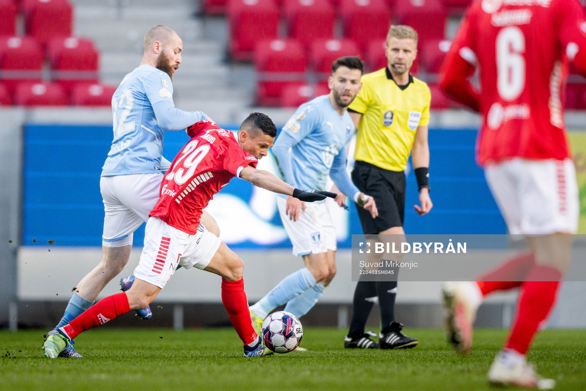 Malmö FFs Jo Inge Berget och Kalmars Romario Pereira Sipiao