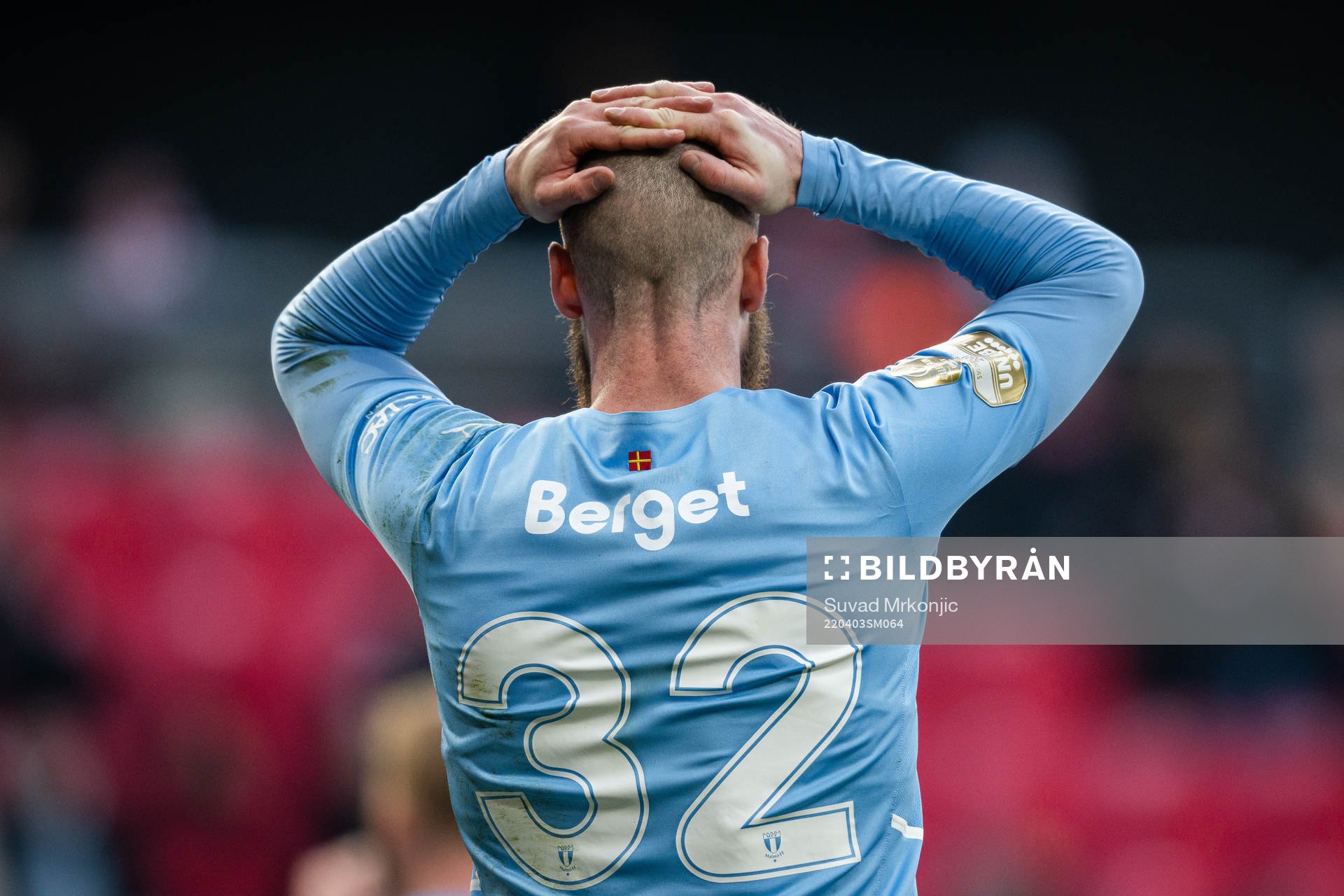Malmö FFs Jo Inge Berget deppar
