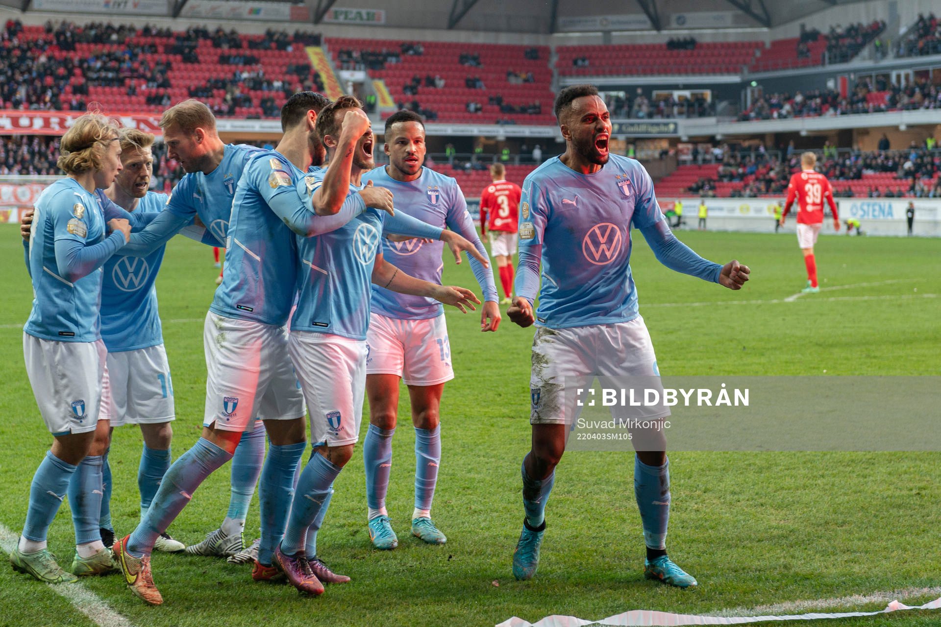 Malmö FFs Isaac Kiese Thelin jublar