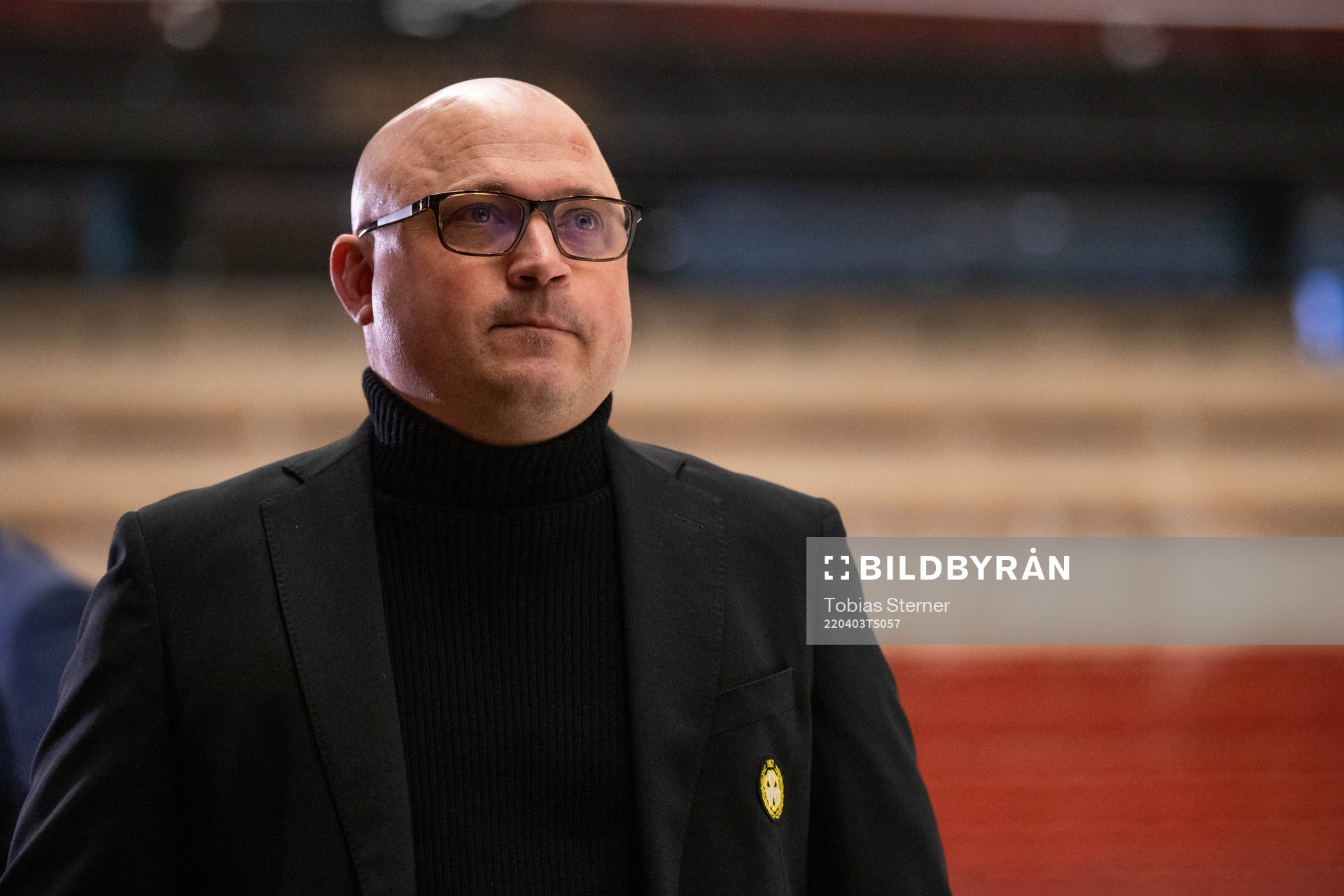 Brynäs tränare Henrik Glaas