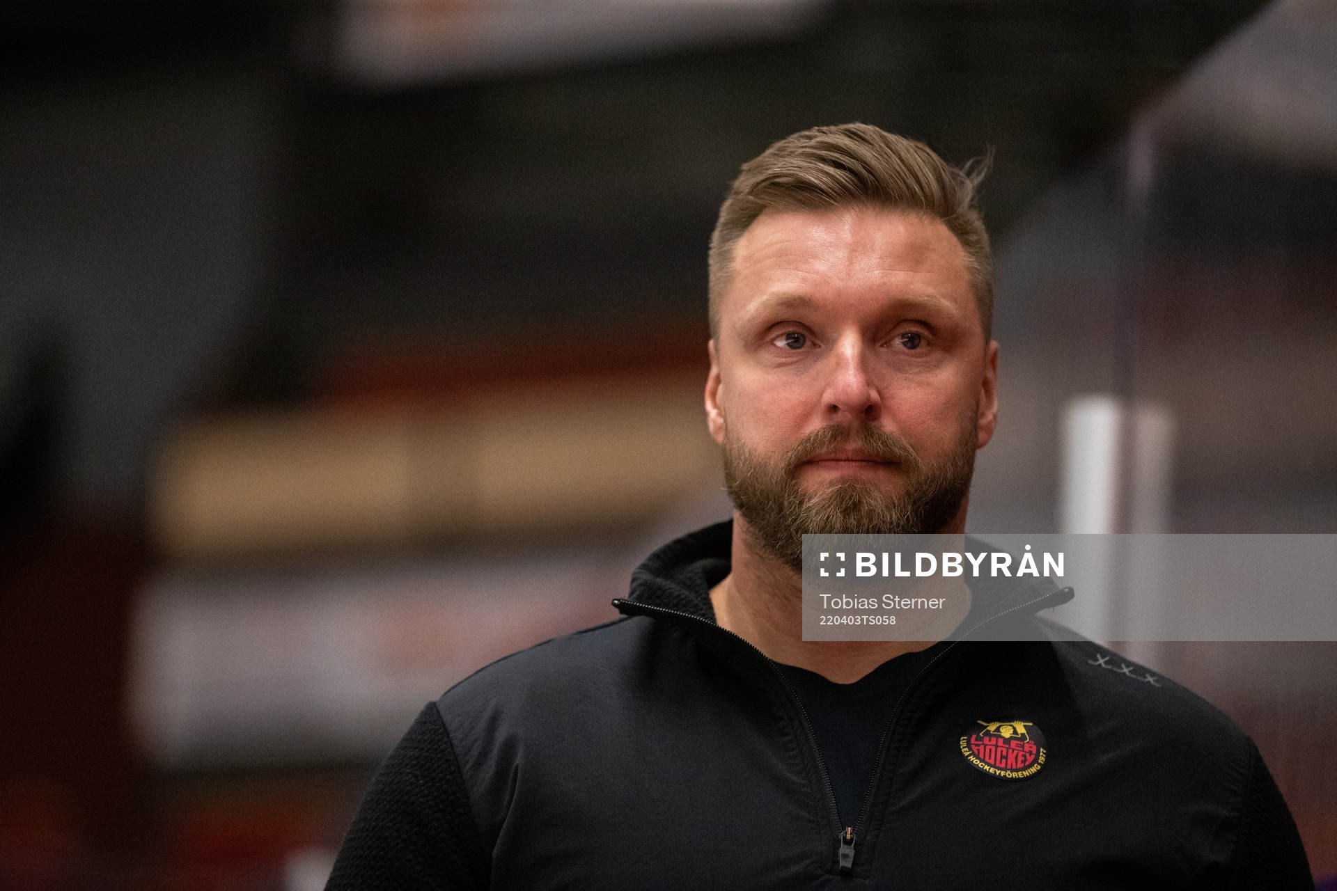 Luleås tränare Mikael Forsberg