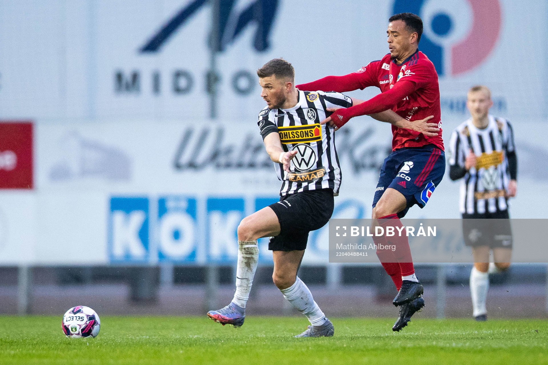 Landskronas Erik Pärsson och Östers Marc Rochester