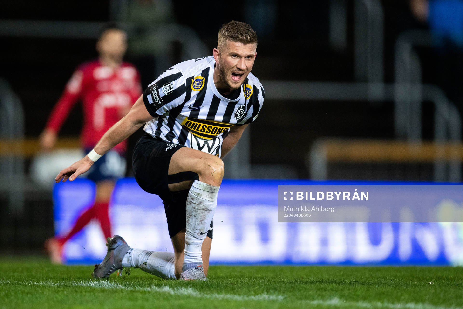 Landskronas Erik Pärsson deppar