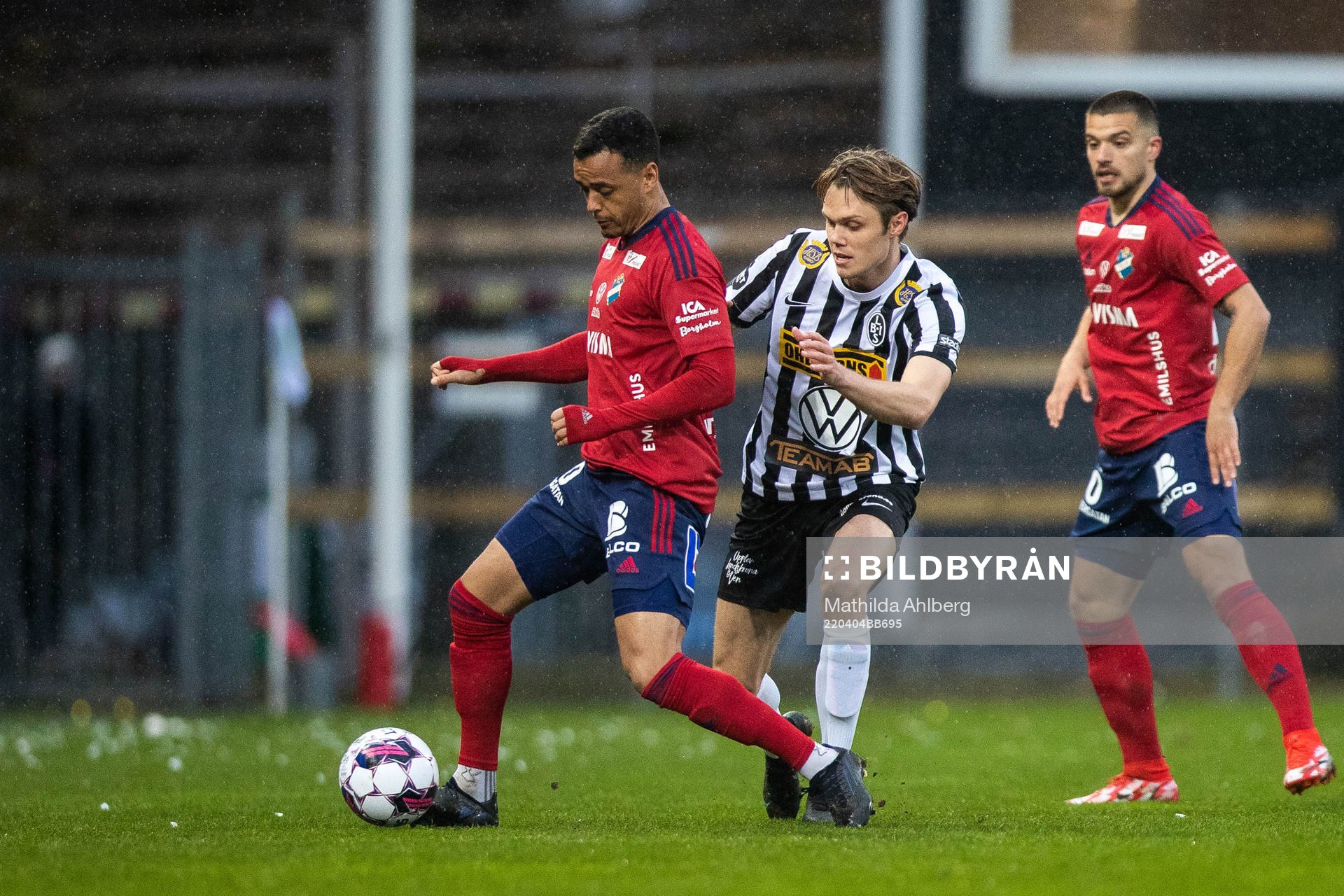 Östers Marc Rochester Sörensen och Landskronas Albin
