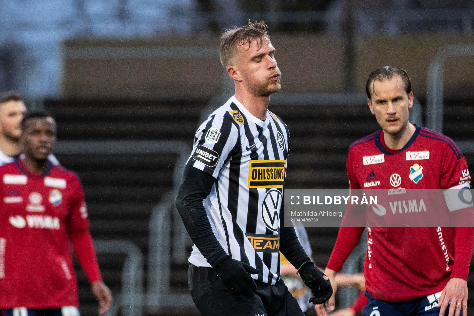 Landskronas Linus R Olsson deppar