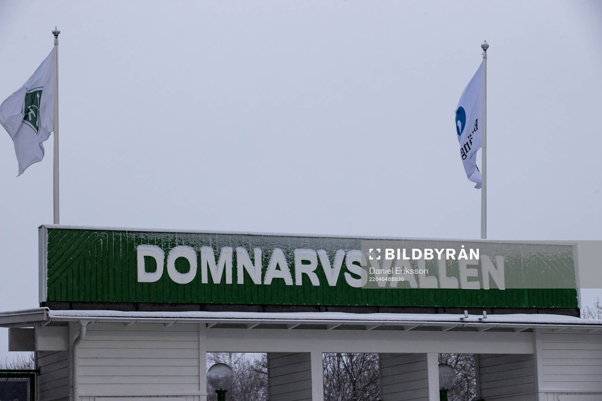Domnarsvallen innan fotbollsmatchen i Superettan mellan