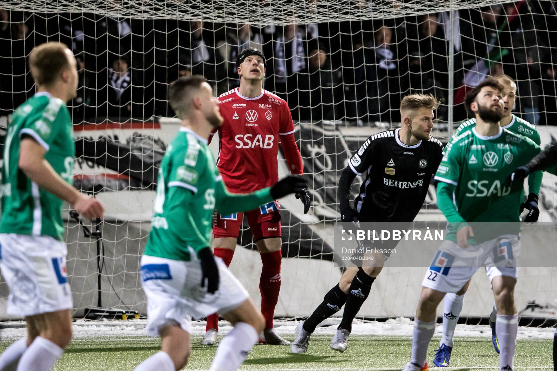 Brages målvakt Viktor Frodig