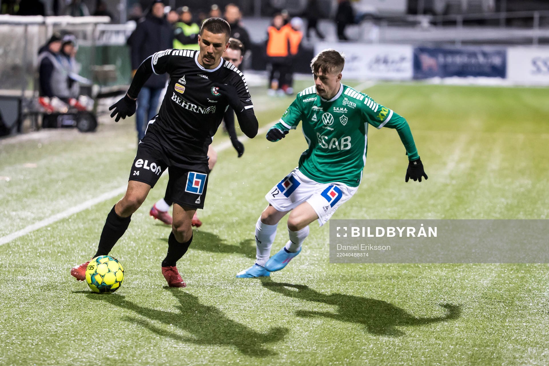 Örebros Hussein Alioch Brages Johan Arvidsson